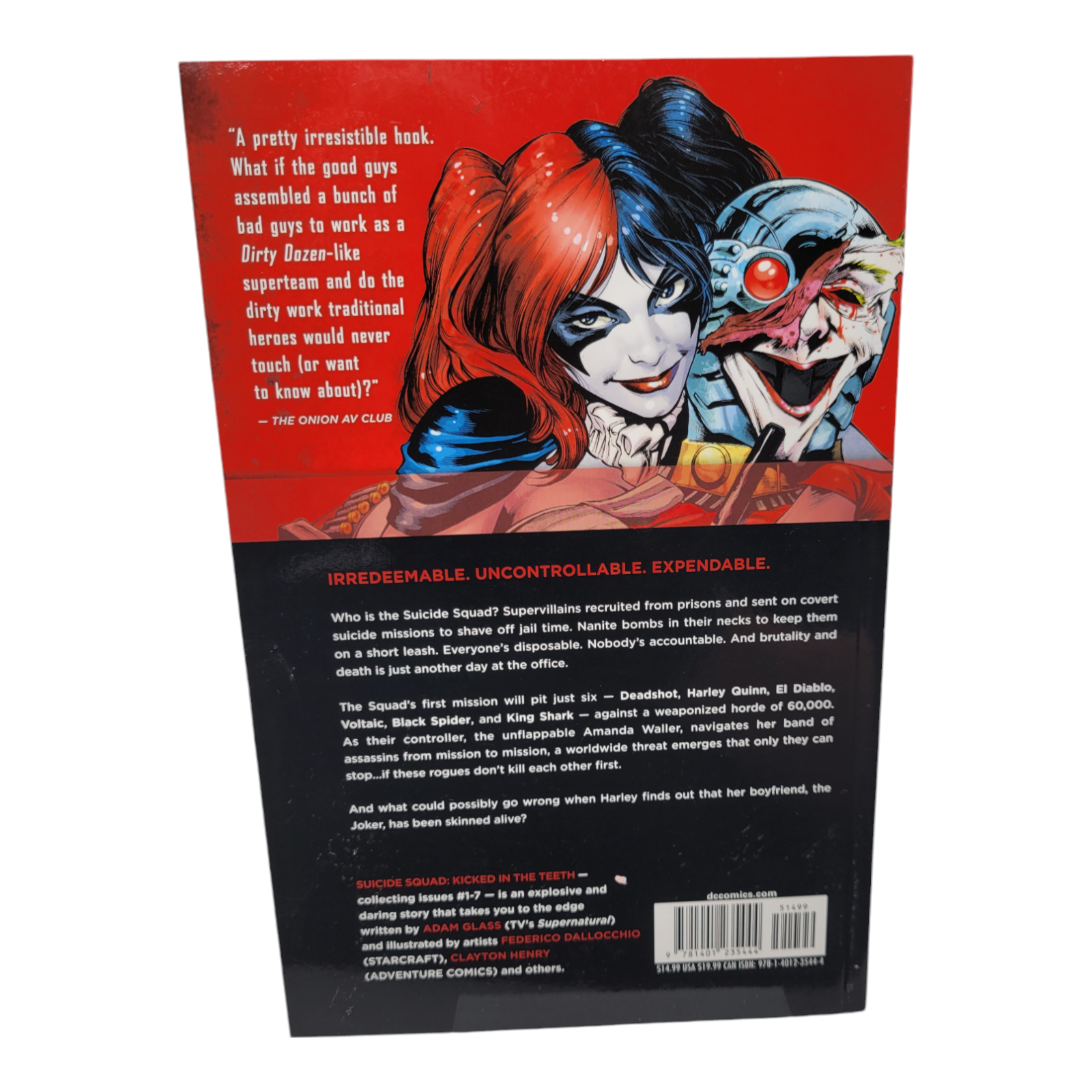 Suicide Squad Volume 1 Kicked in the Teeth DC Comics The New 52 by Adam Glass