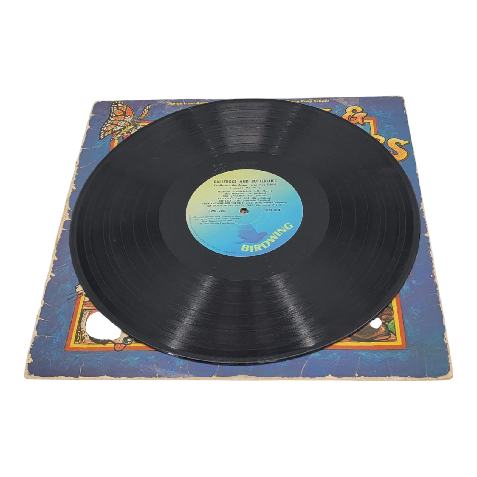 Bullfrogs and Butterflies Candle And The Agape Force Prep School 1978 Vinyl LP