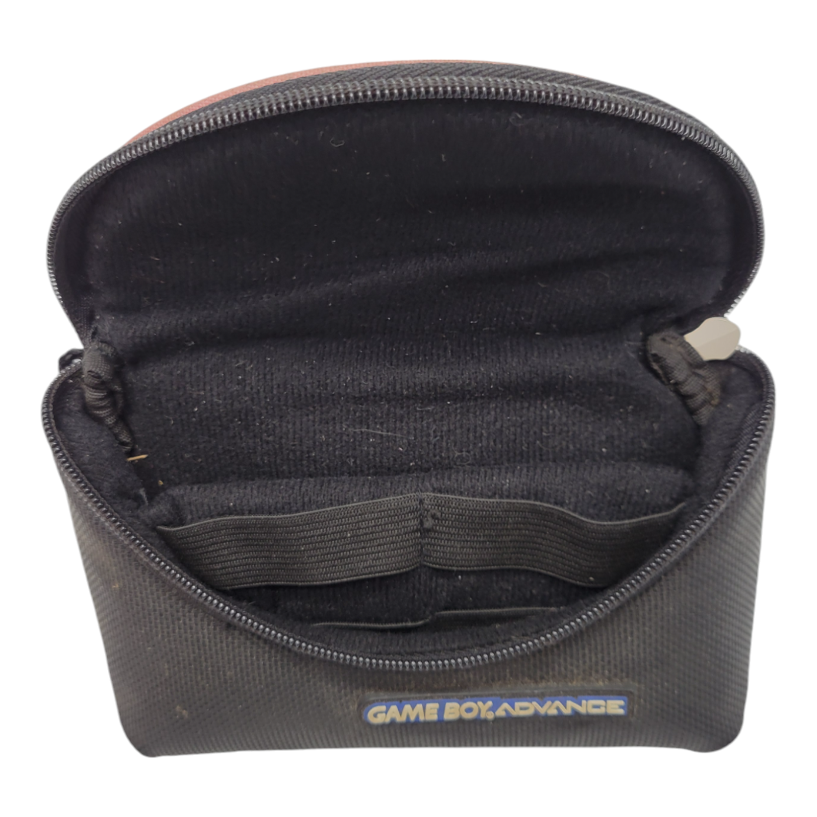 Nintendo Game Boy Advance Black Travel Case Soft Pouch Bag with Pink Trim