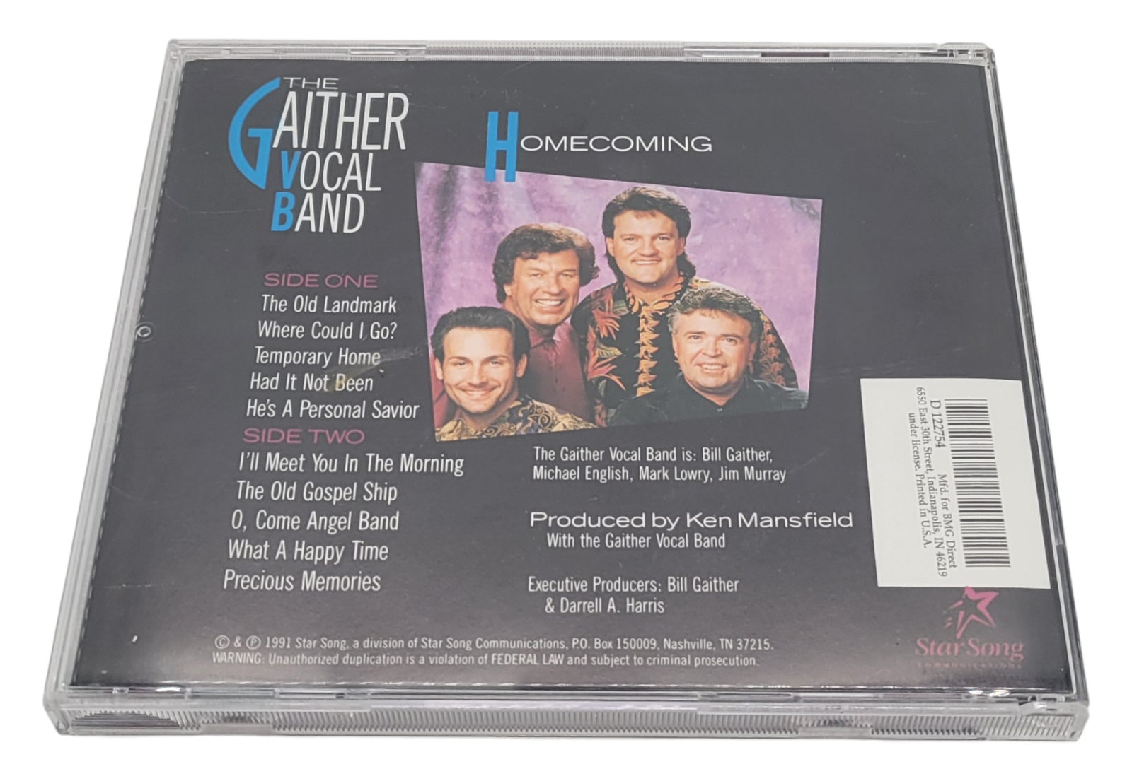 Gaither Vocal Band 3 CD Bundle - Southern Classics Homecoming and Reunited