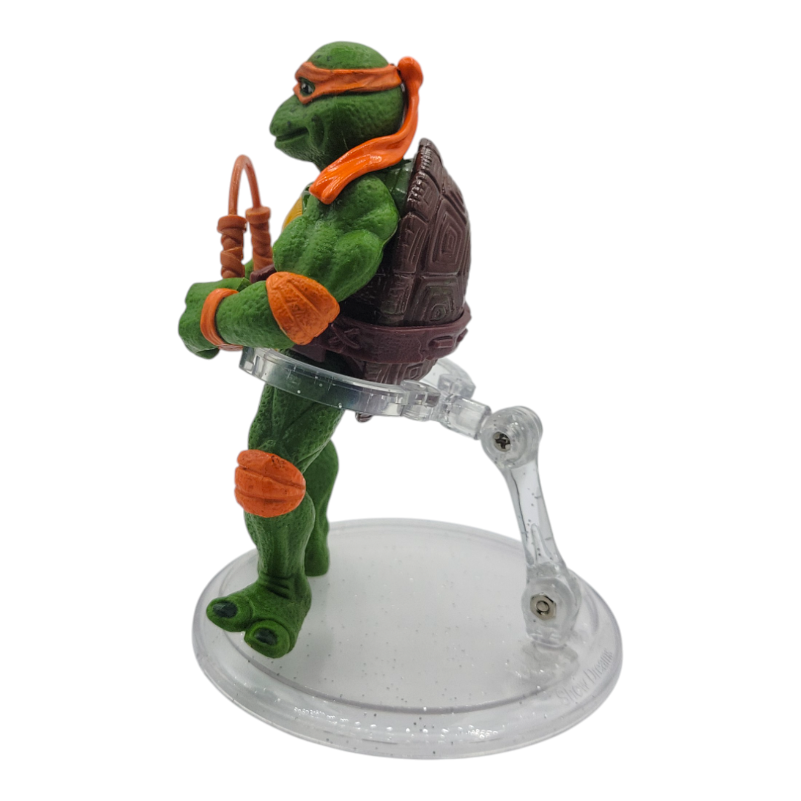 1992 Playmates Toys Michelangelo TMNT Hard Head Vintage Action Figure