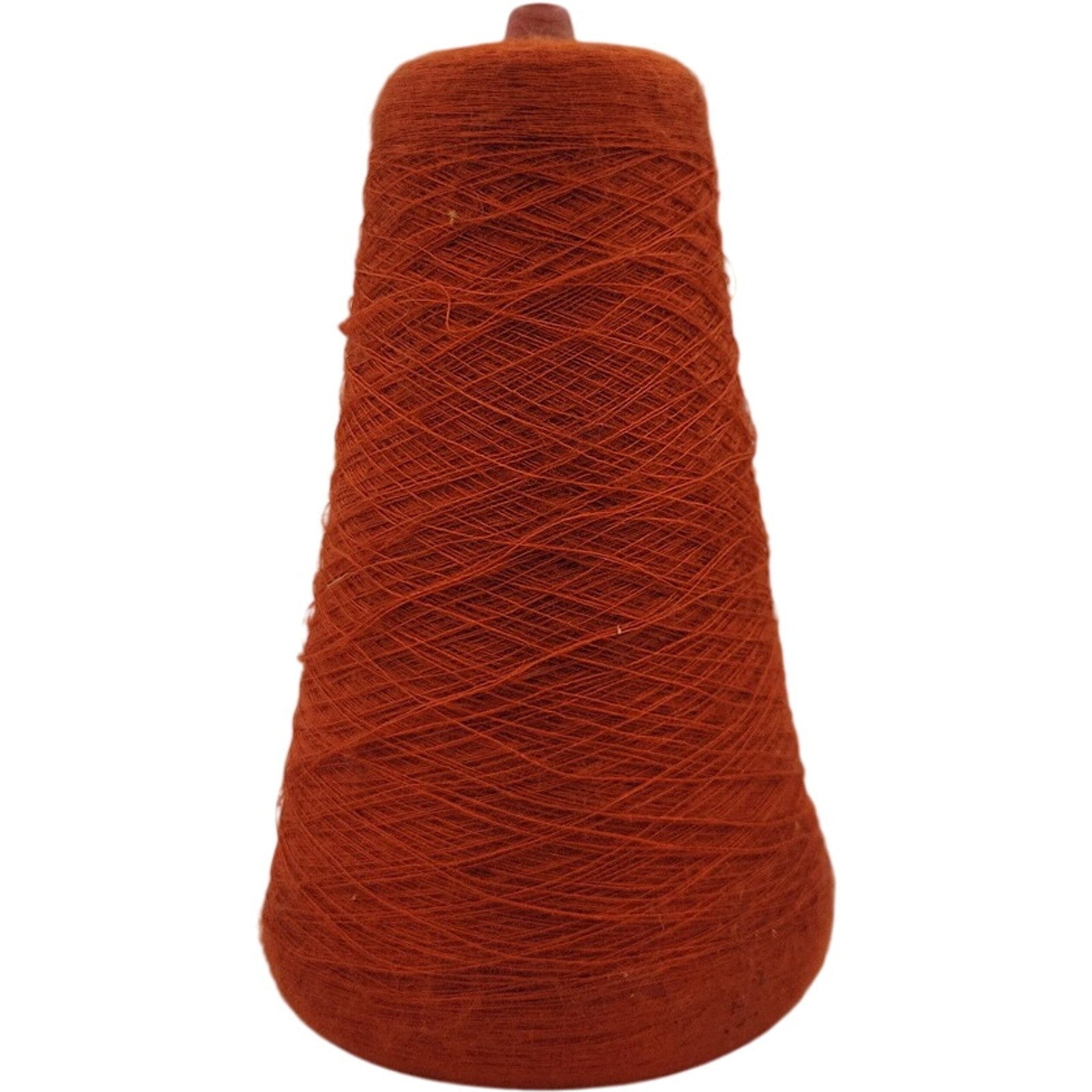 Vintage Phoenix Dye Works Foxglove Red 1/31 Acrilan Chempun weaving Cone Yarn