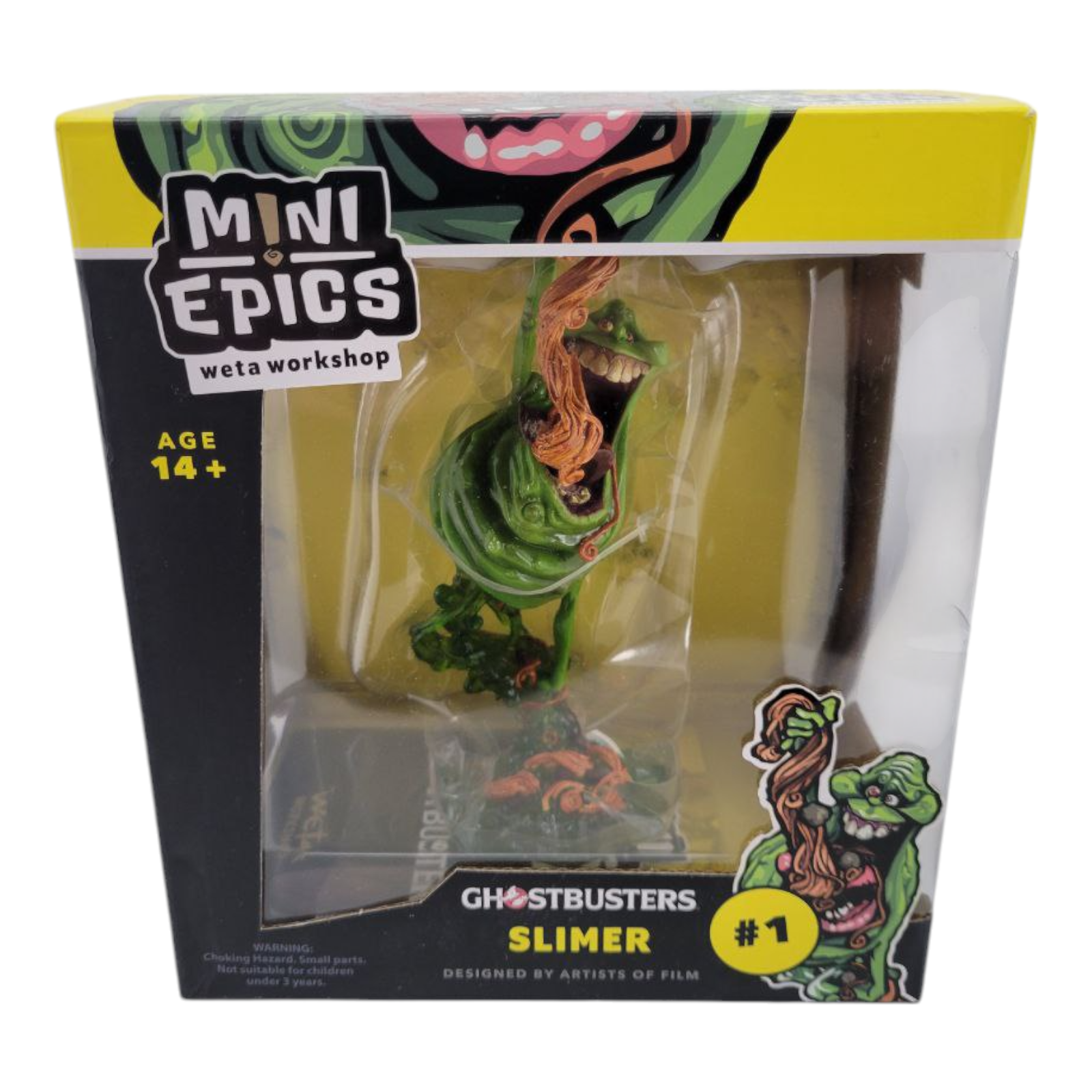 Weta Workshop Mini Epics Ghostbusters Slimer #1 Vinyl Figure Collectible