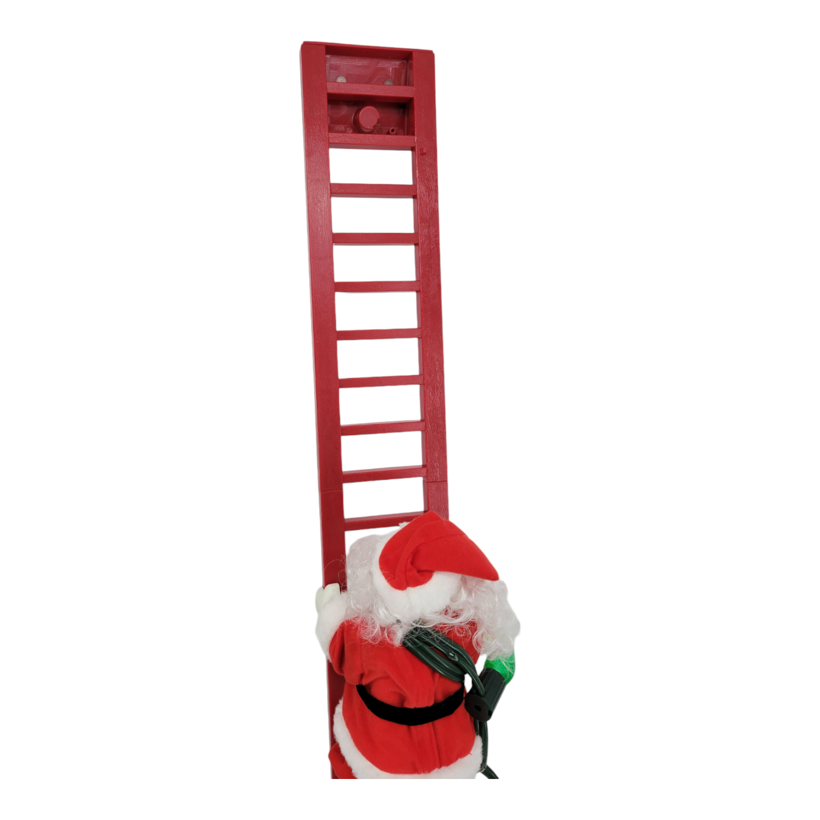 Mr Christmas Super Climbing Santa Ladder Decoration 15 Songs LED Lighted Display