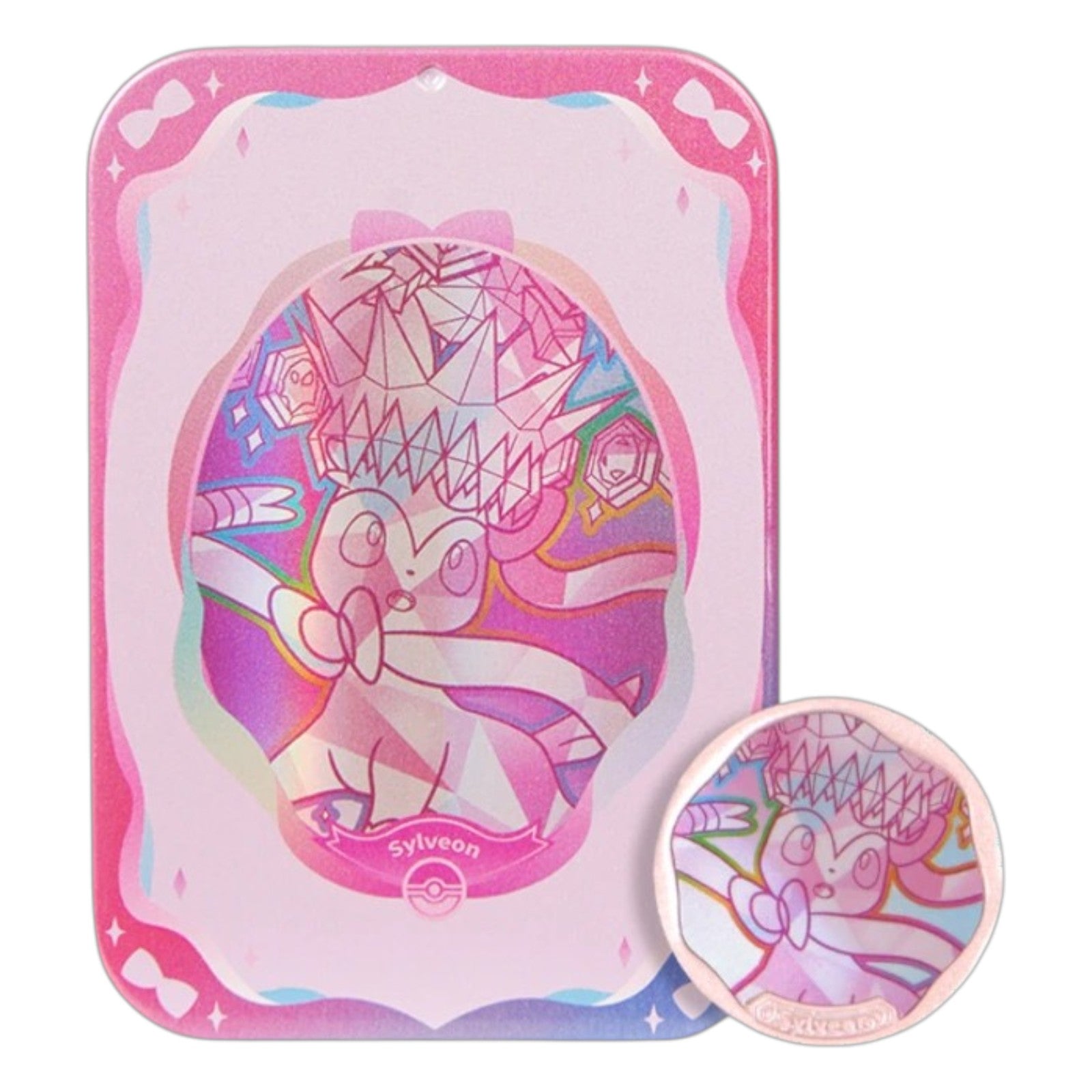 Pokemon TCG Chinese Terastal Gathering Metal Storage Tin Sylveon