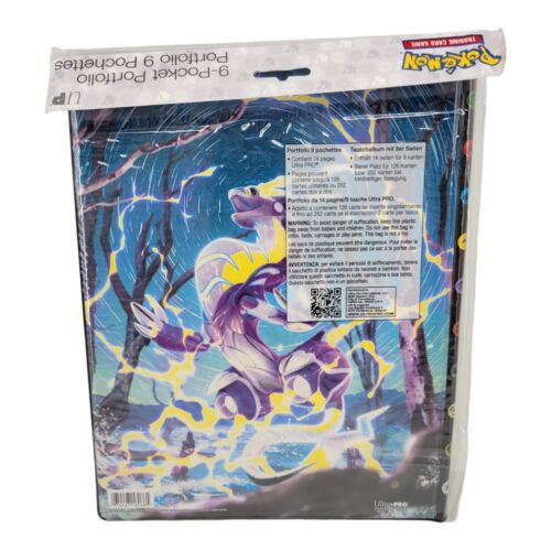 Ultra Pro Pokemon Scarlet and Violet 9 Pocket A4 Portfolio 252 Card Binder Album