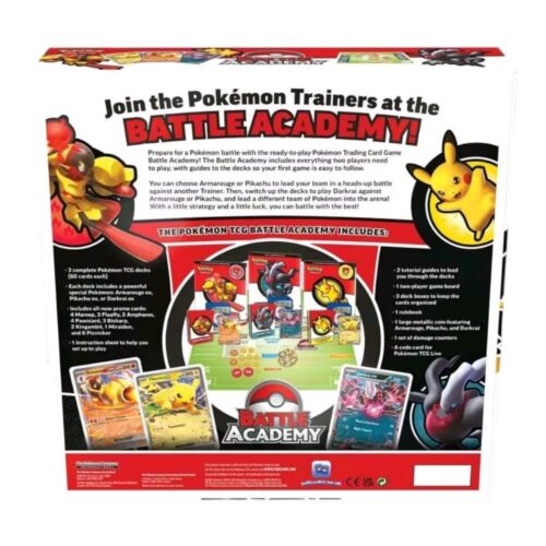 Pokemon TCG Battle Academy 2024 Board Game Set New Sealed Family Fun