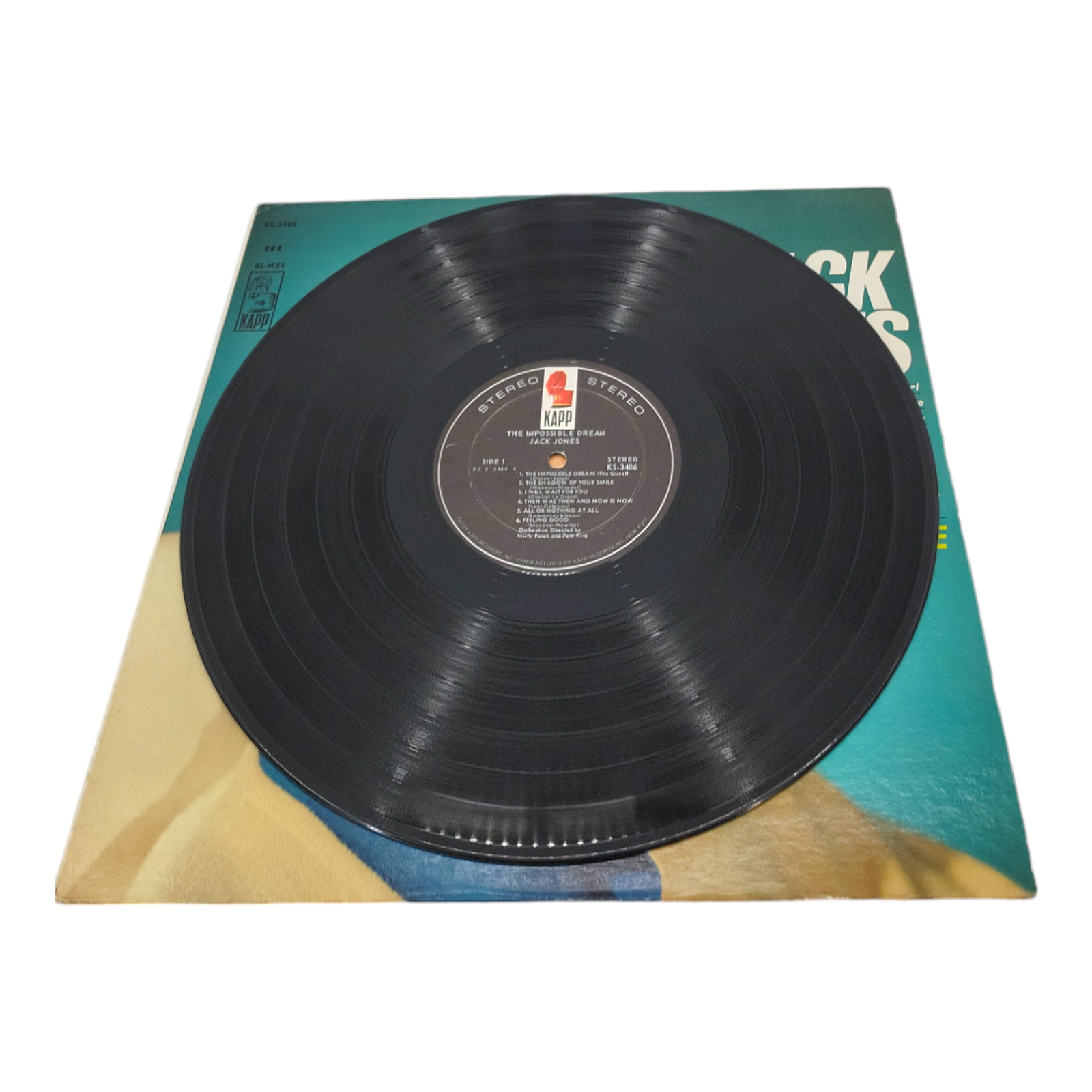 1966 Jack Jones The Impossible Dream Vinyl LP Record Collectible Album