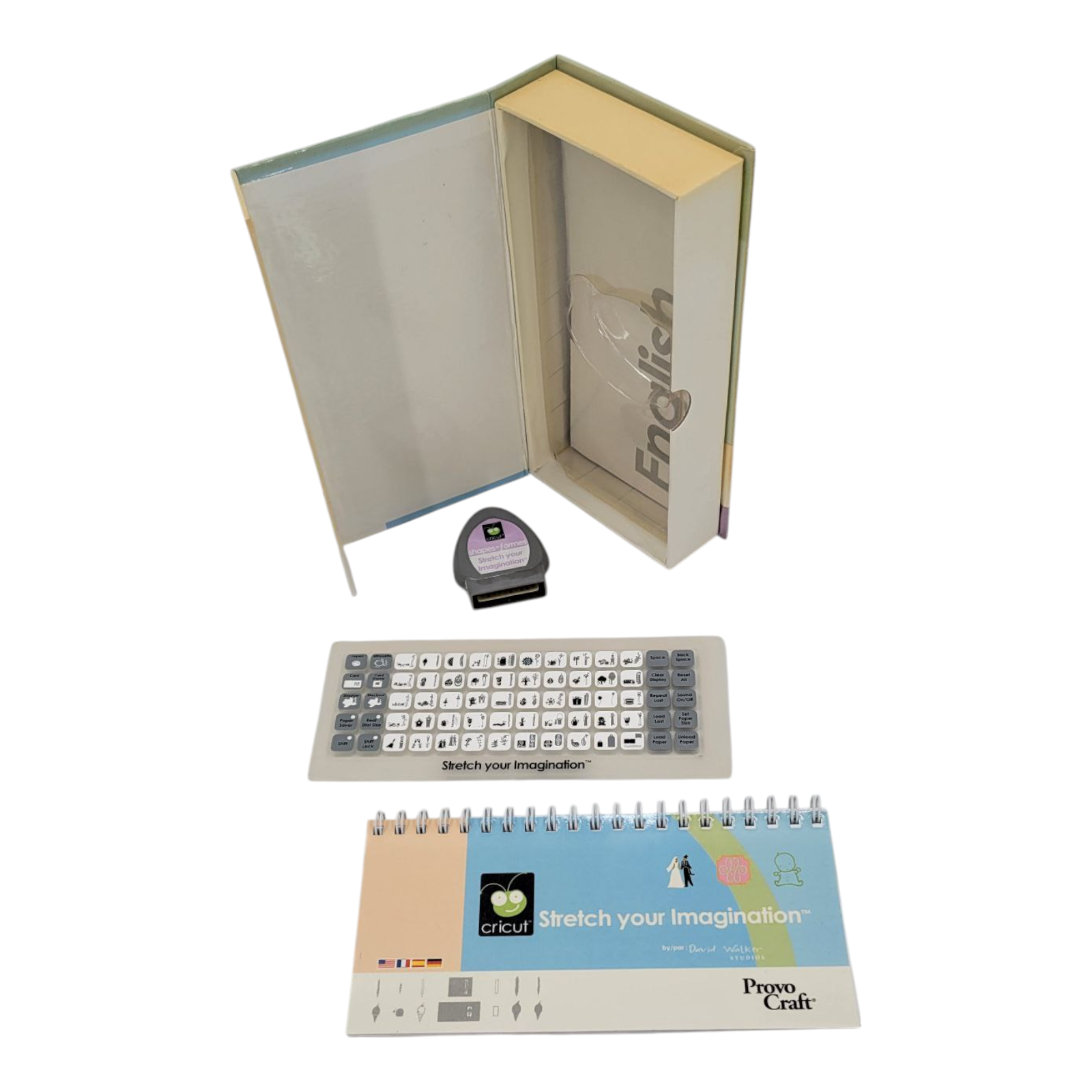 Cricut Cartridge Stretch Your Imagination by Provo Craft 290422 Seasons Shapes