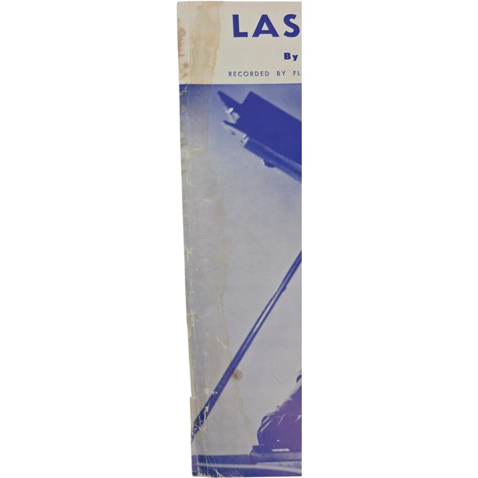 Vintage 1960 Sheet Music Last Date Instrumental by Floyd Cramer