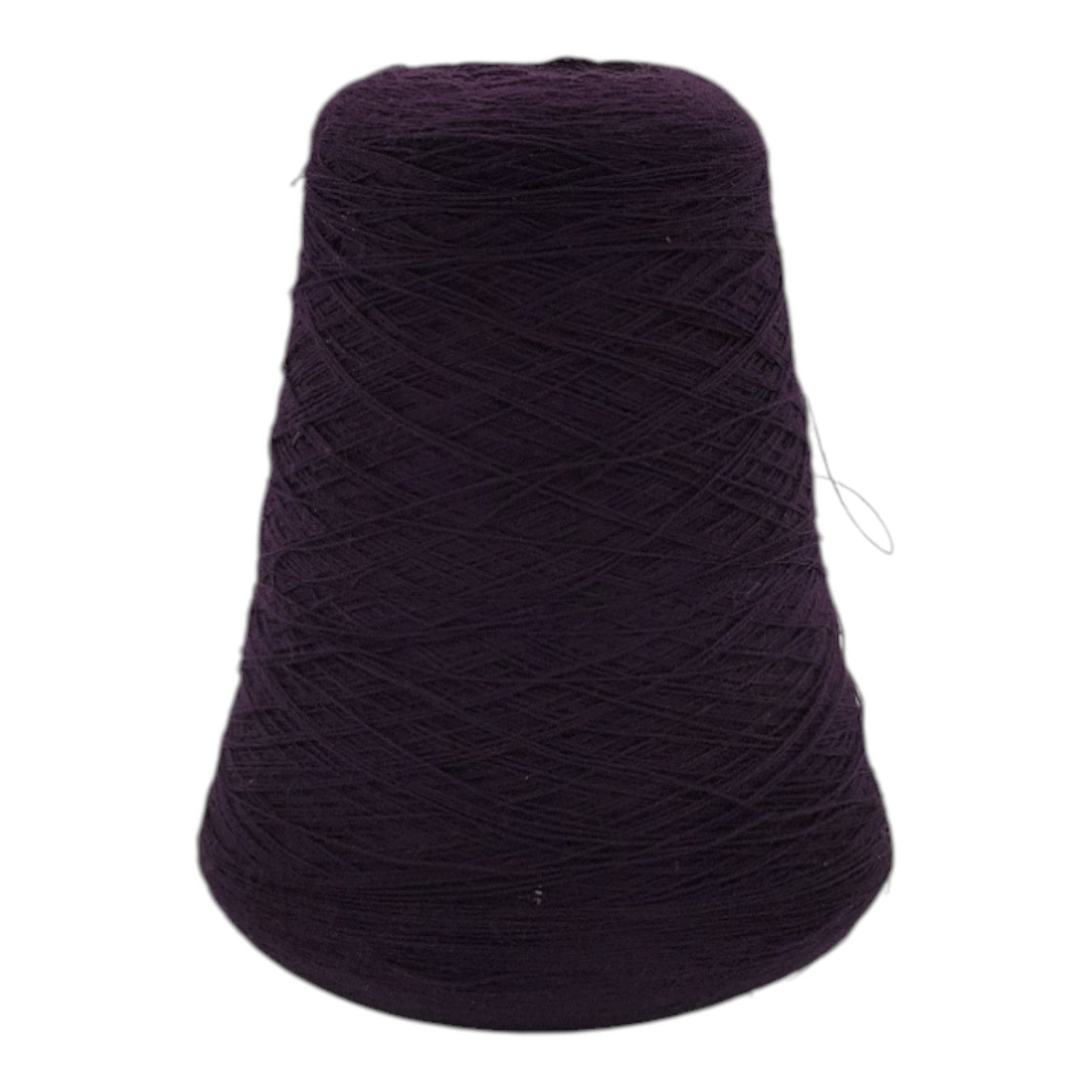 Vintage Elderberry Yarn Cone 2/24 Lot 2714