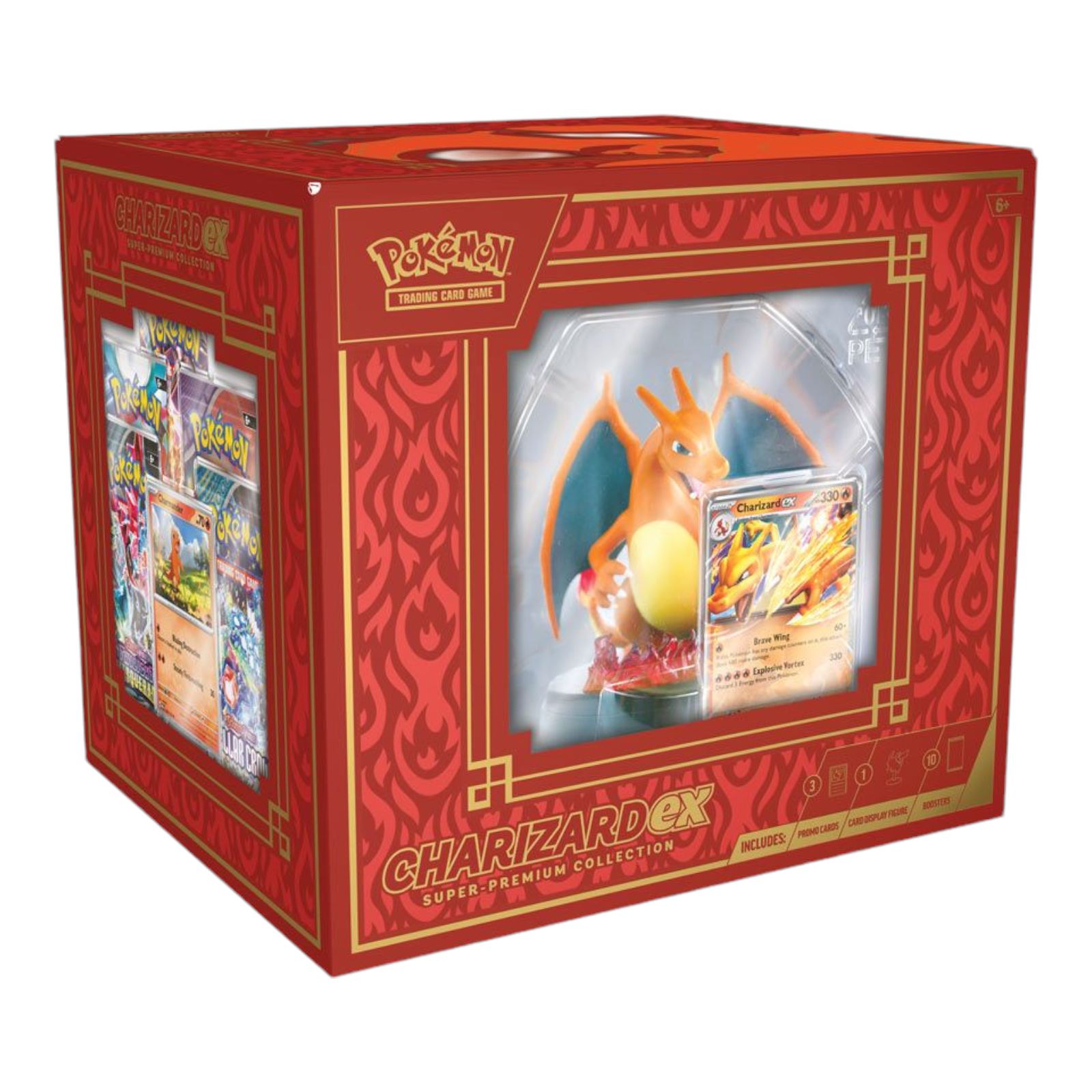 Pokémon TCG Charizard ex Super-Premium Collection Box Collectible Card Games