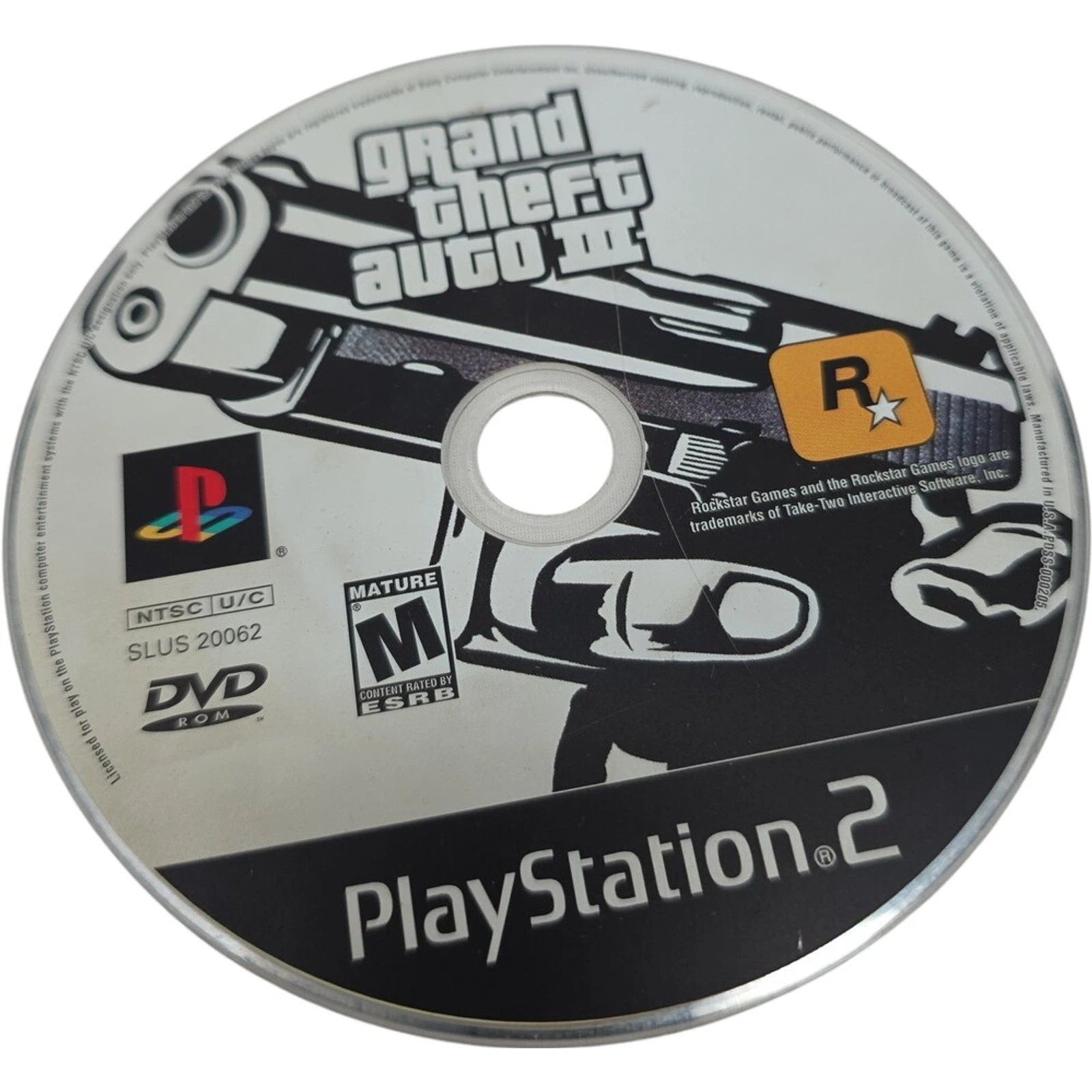 Grand Theft Auto III 3 Sony PlayStation 2 2001 PS2 Complete with Manual & Map