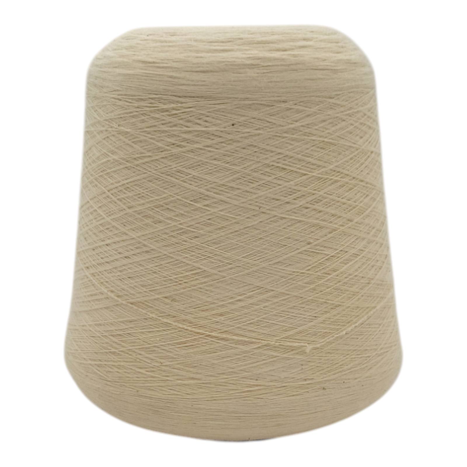 20/1 Beige CF & 70 Denier Lycra Yarn Cone Lot #1324