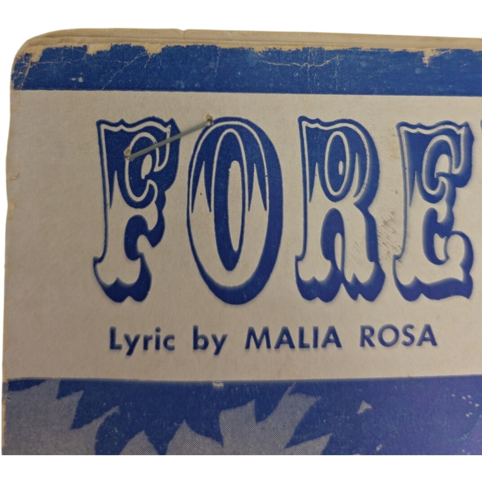 Vintage Sheet Music 1948 Forever and Ever Recorded by Perry Como