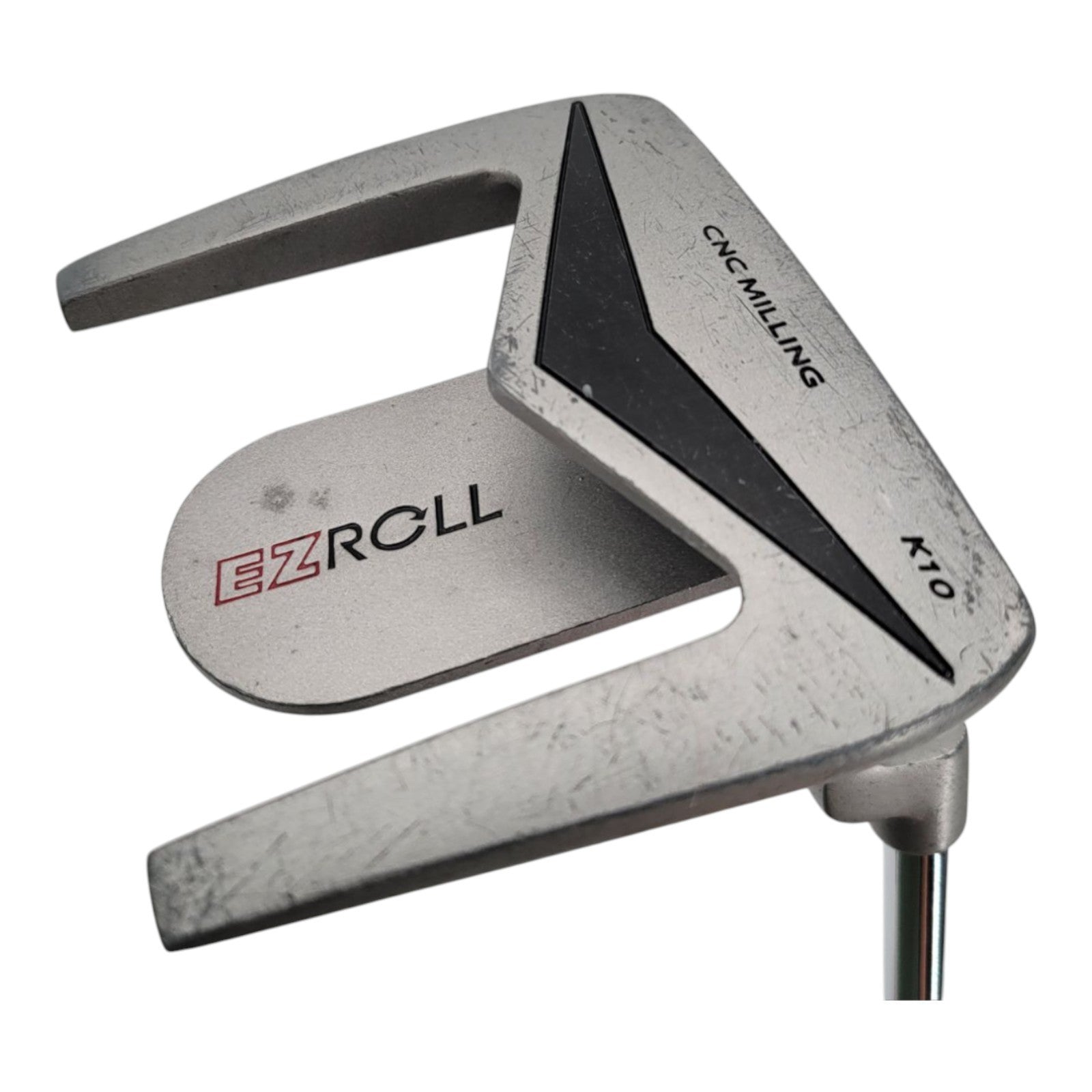 Intech EZ Roll K10 CNC Milling Mallet Putter RH Steel Shaft Pro Velvet Grip 35"