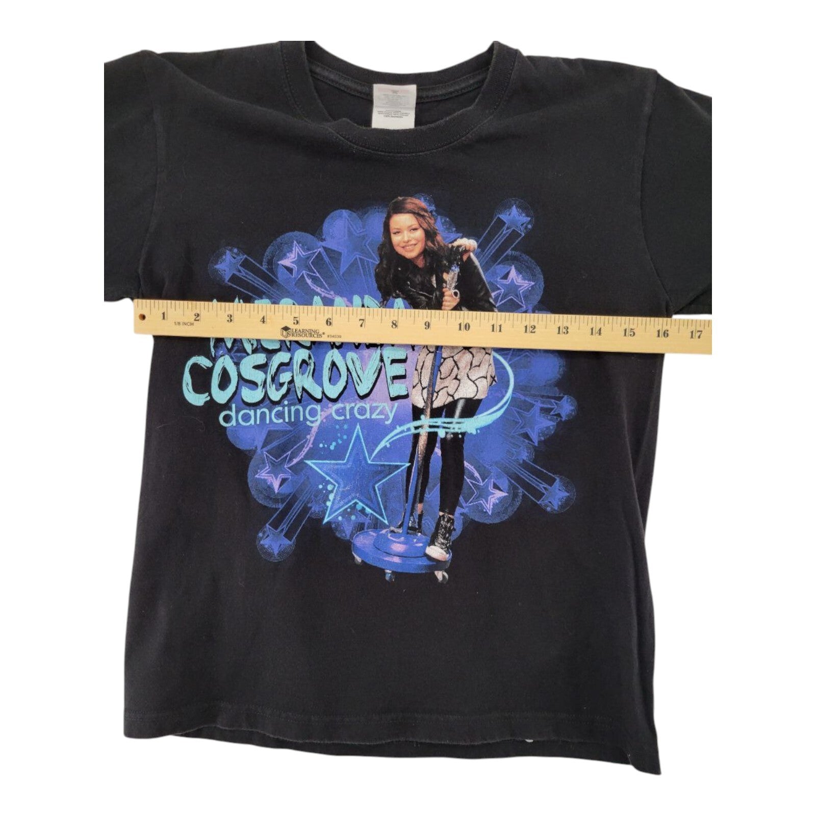 Anvil Miranda Cosgrove Dancing Crazy Tour 2011 Concert T-Shirt Black Youth M
