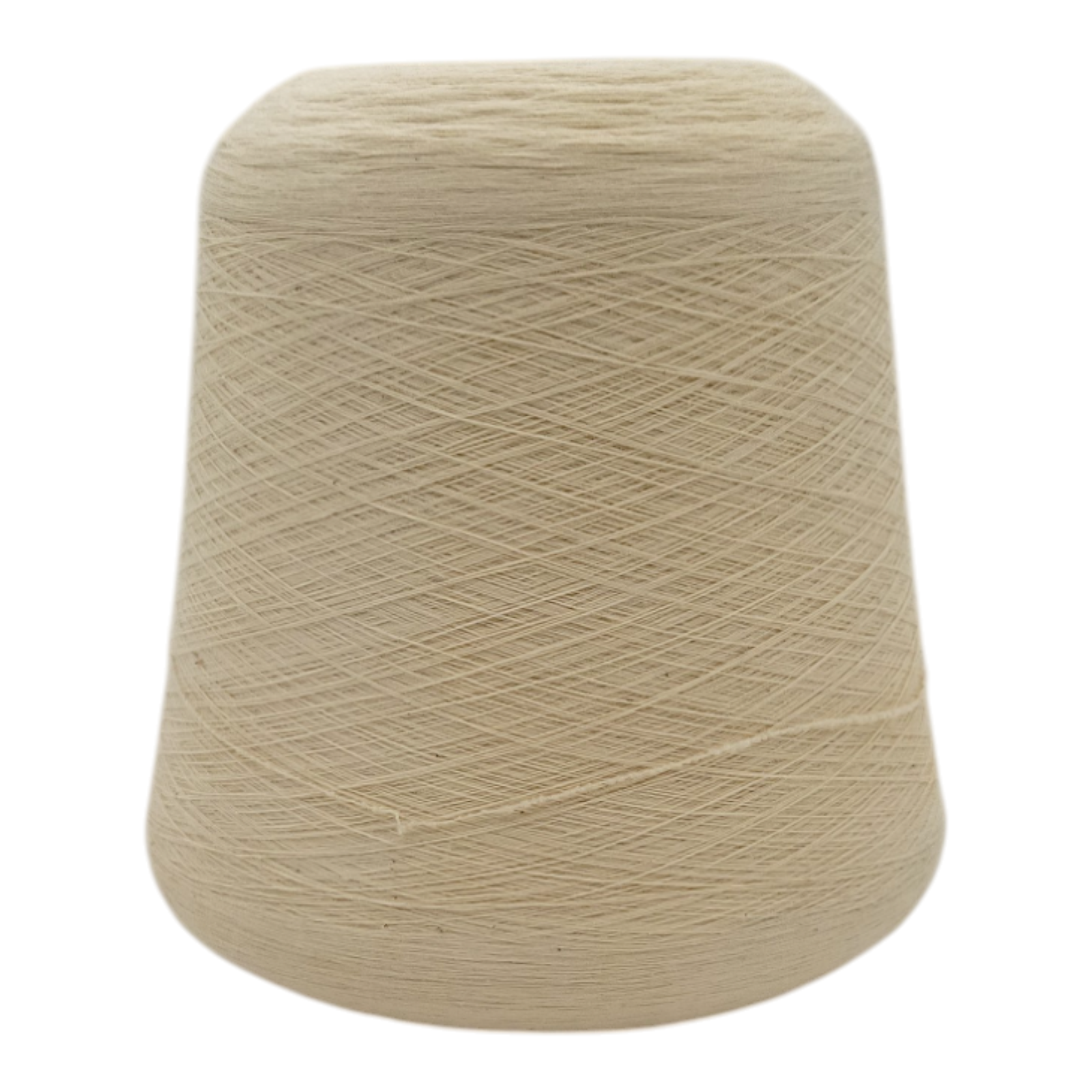 20/1 Beige CF & 70 Denier Lycra Yarn Cone Lot #1324