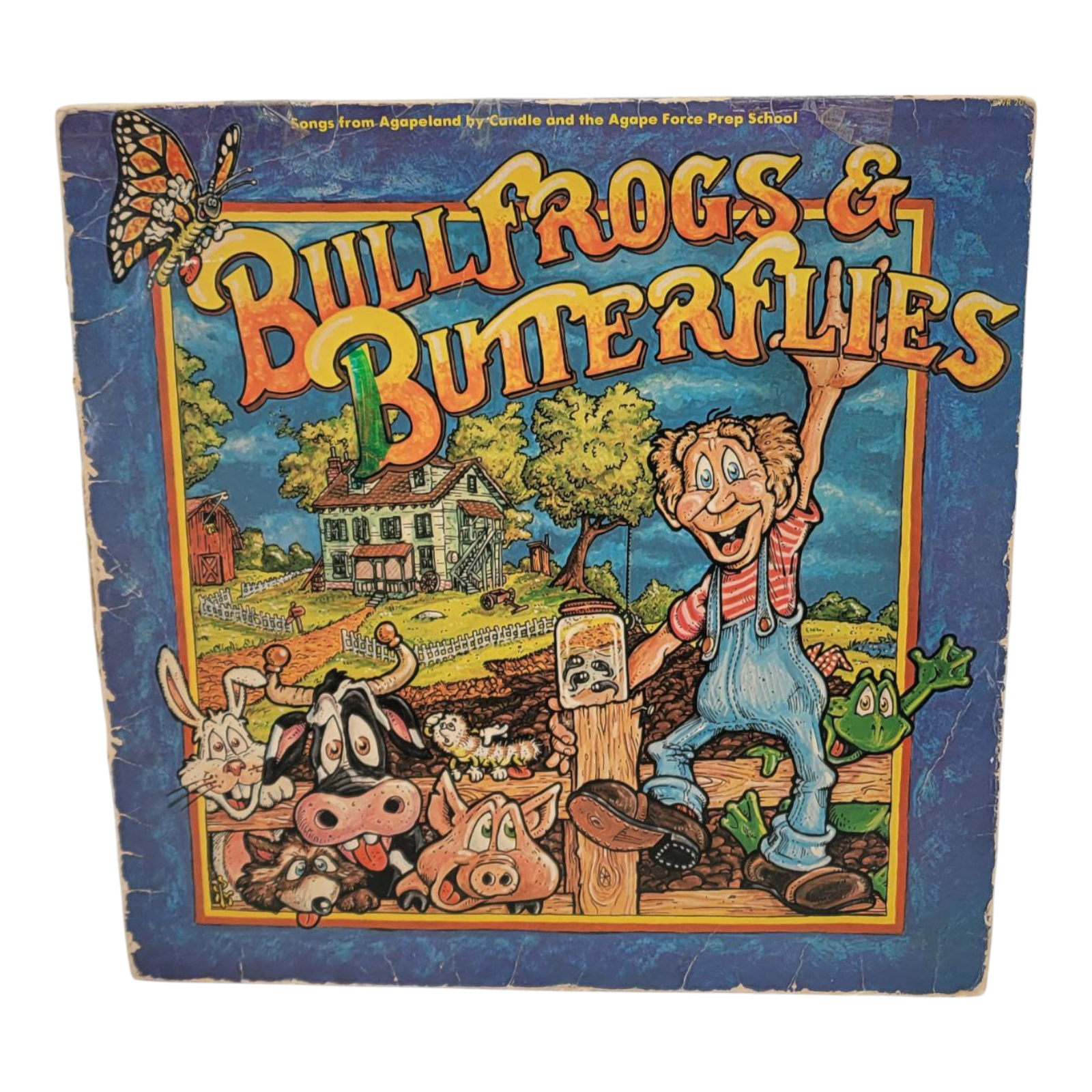 Bullfrogs and Butterflies Candle And The Agape Force Prep School 1978 Vinyl LP
