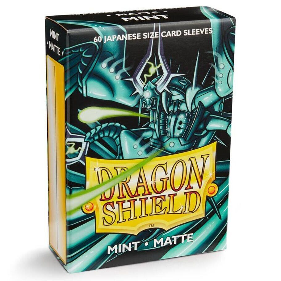 Dragon Shield: 60ct Japanese Sized Matte Mint Sleeves