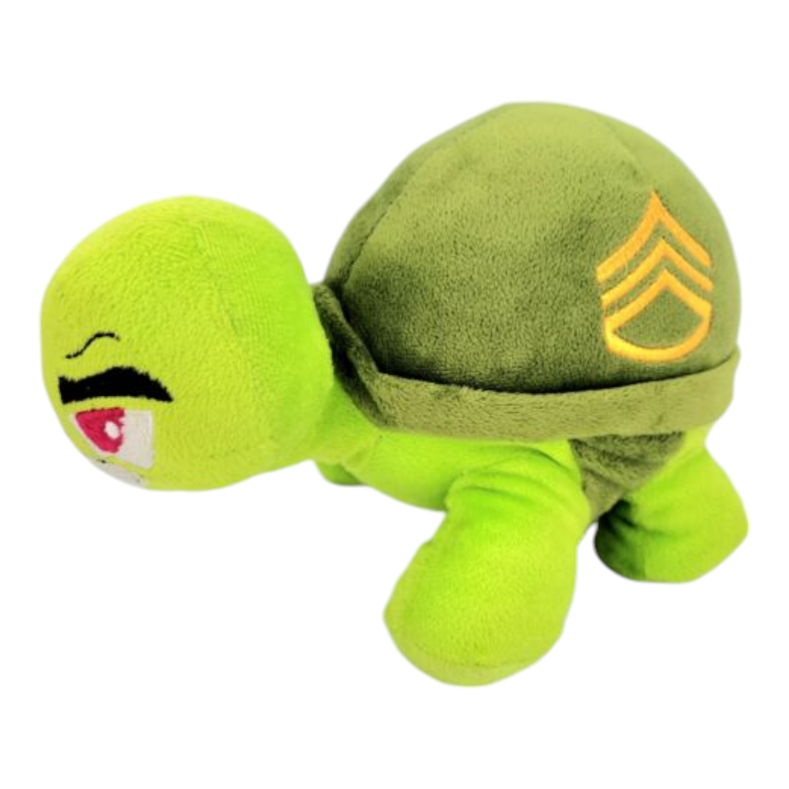 2016 Kellytoy Sergeant Angry Grumpy Turtle Force Plush Stuffed Animal