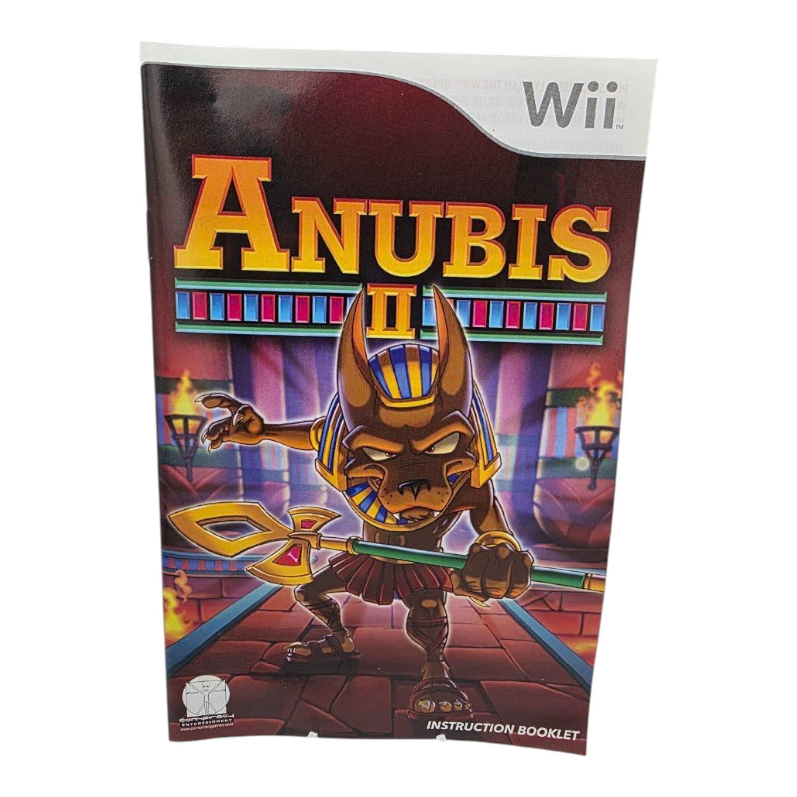 Anubis II Nintendo Wii 2007 Action Video Game CIB Complete Tested