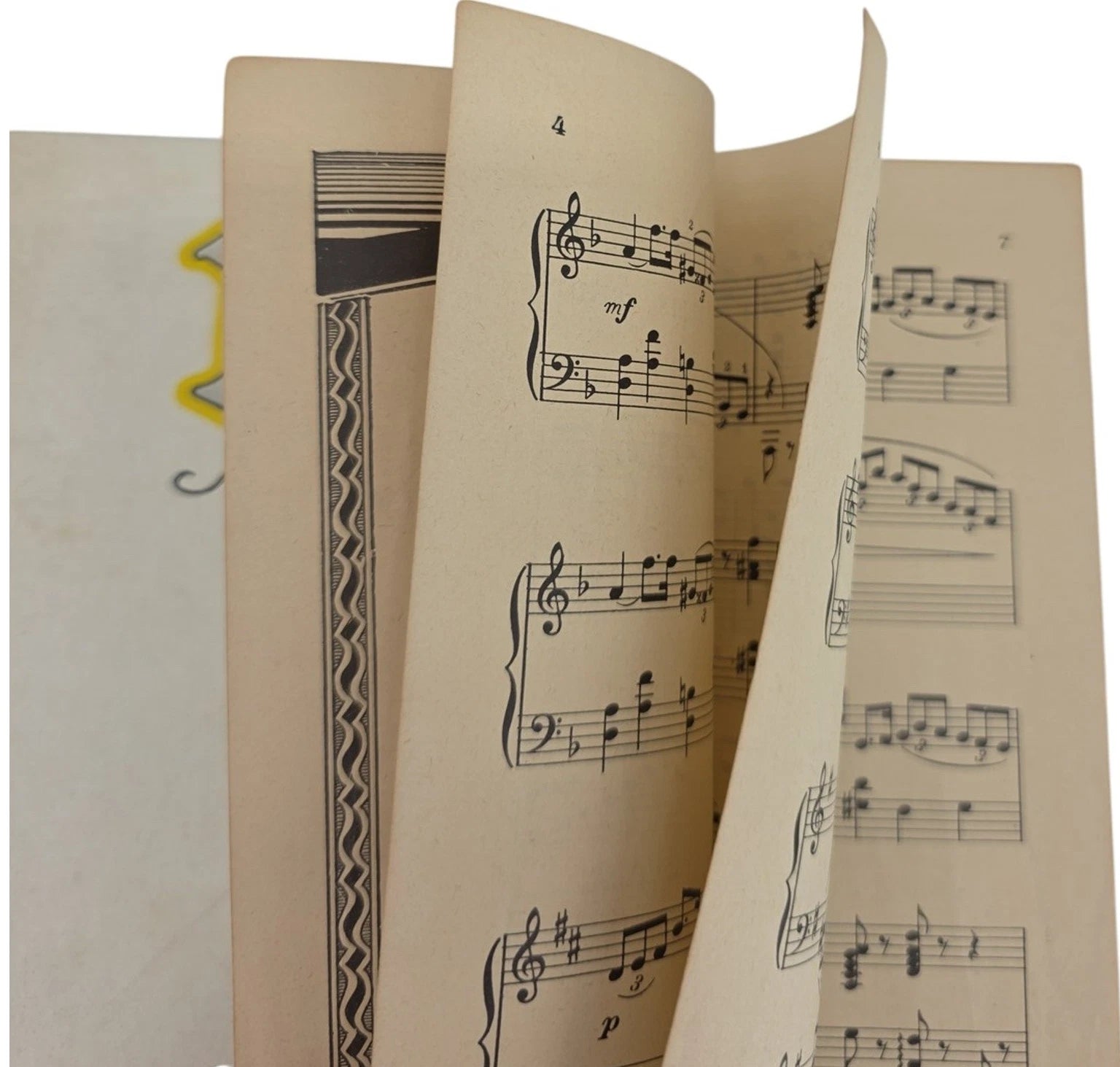 Nola A Silhouette for the Piano by Felix Arndt Sam Fox Publishing Sheet Music