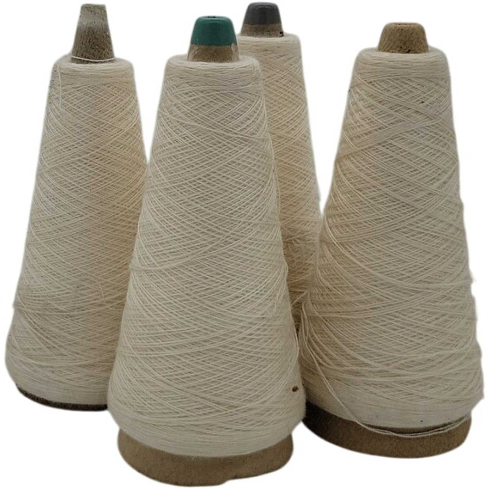 Vintage Acrylic Weaving Knitting Yarn Cream Lot of 4