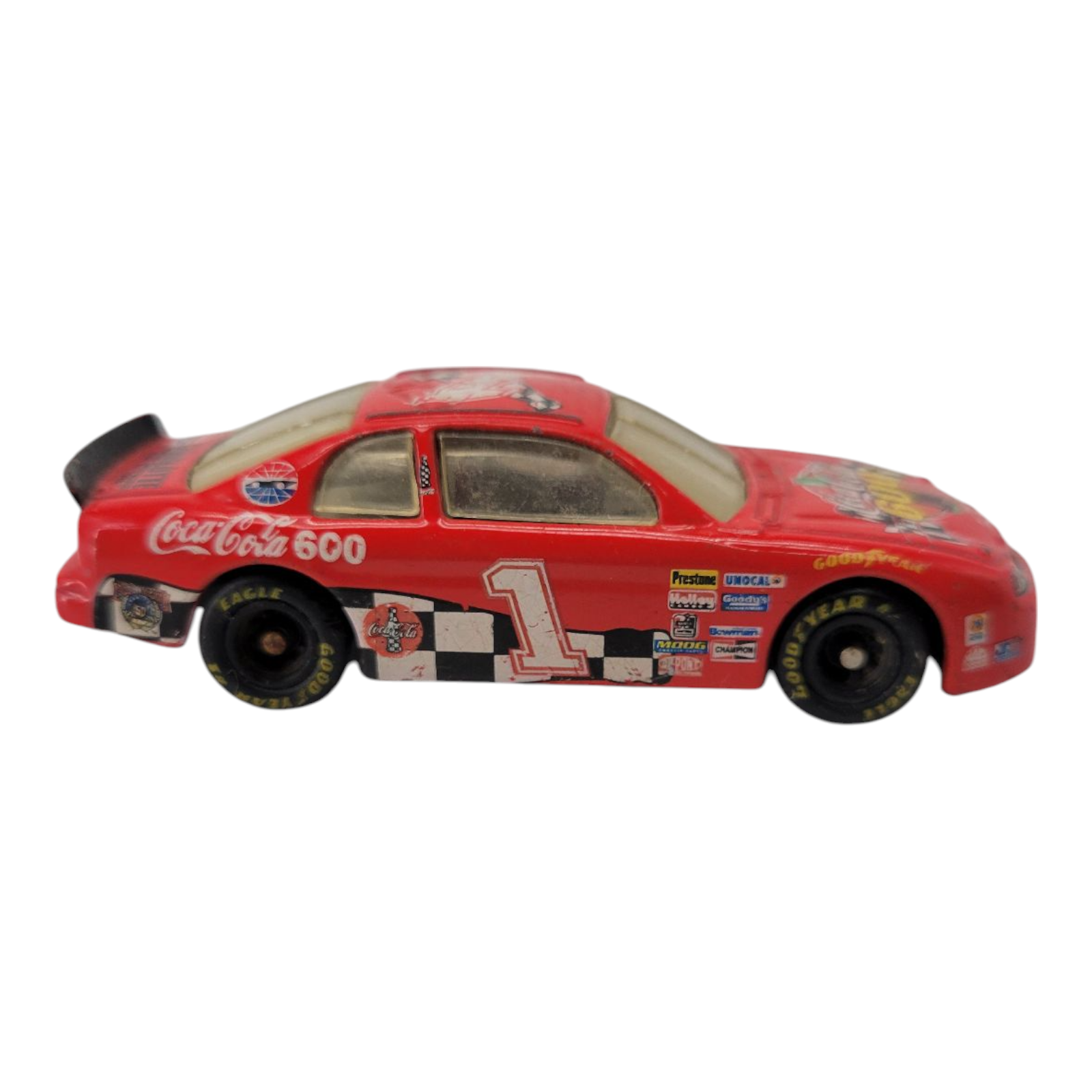 Vintage Coca Cola 600 #1 NASCAR Diecast Car 1995 Monte Carlo Charlotte Speedway