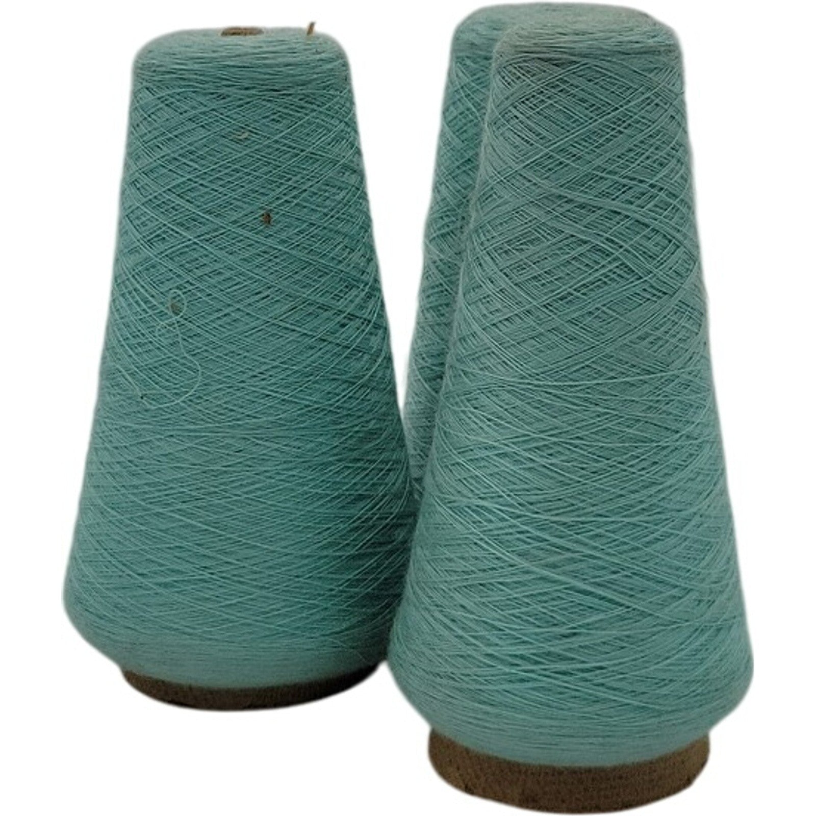 Vintage Phoenix Dye Works 1/28 Acrylic Yarn Cone Jade 0024731 Lot of 3