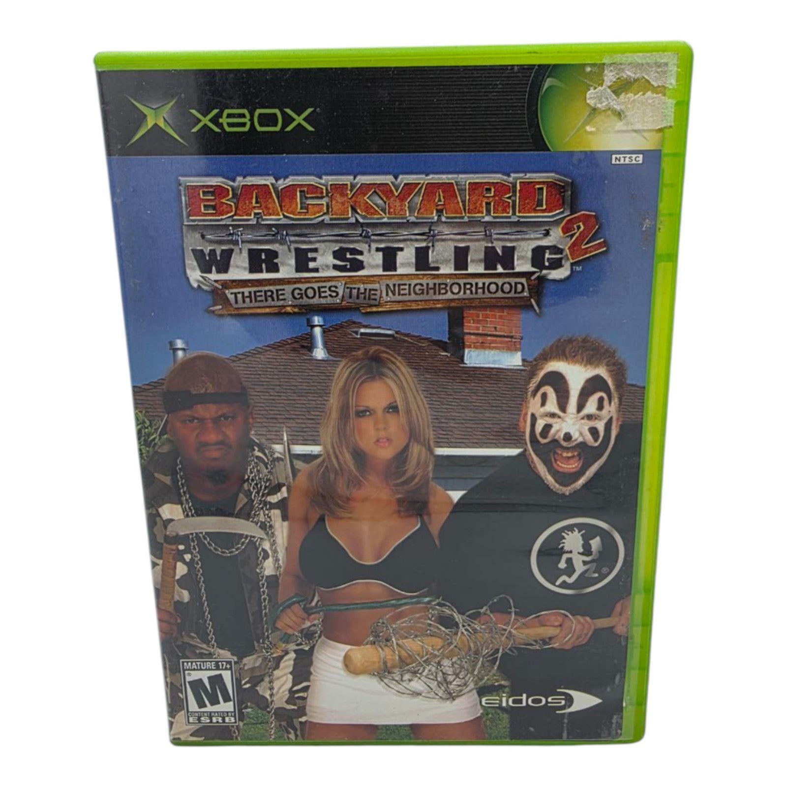 Backyard Wrestling 2: There Goes the Neighborhood Xbox 2004 Complete CIB