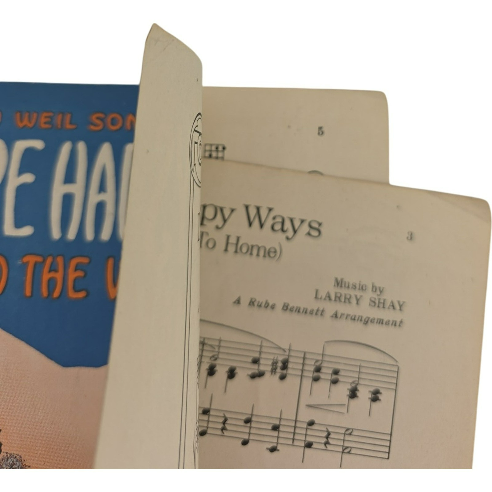 Sheet Music Highways Are Happy Ways by Harry Harris Tommie Malie and Larry Shay