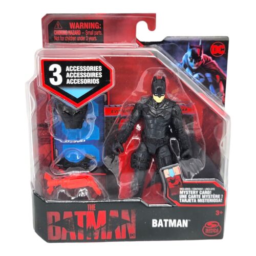 Spin Master DC Comics Batman Action Figure 4-Inch with 3 Accessories