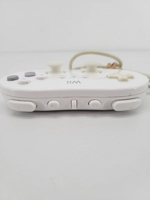 White Classic Controller Nintendo Wii RVL-005 OEM Genuine Official Pro Gamepad
