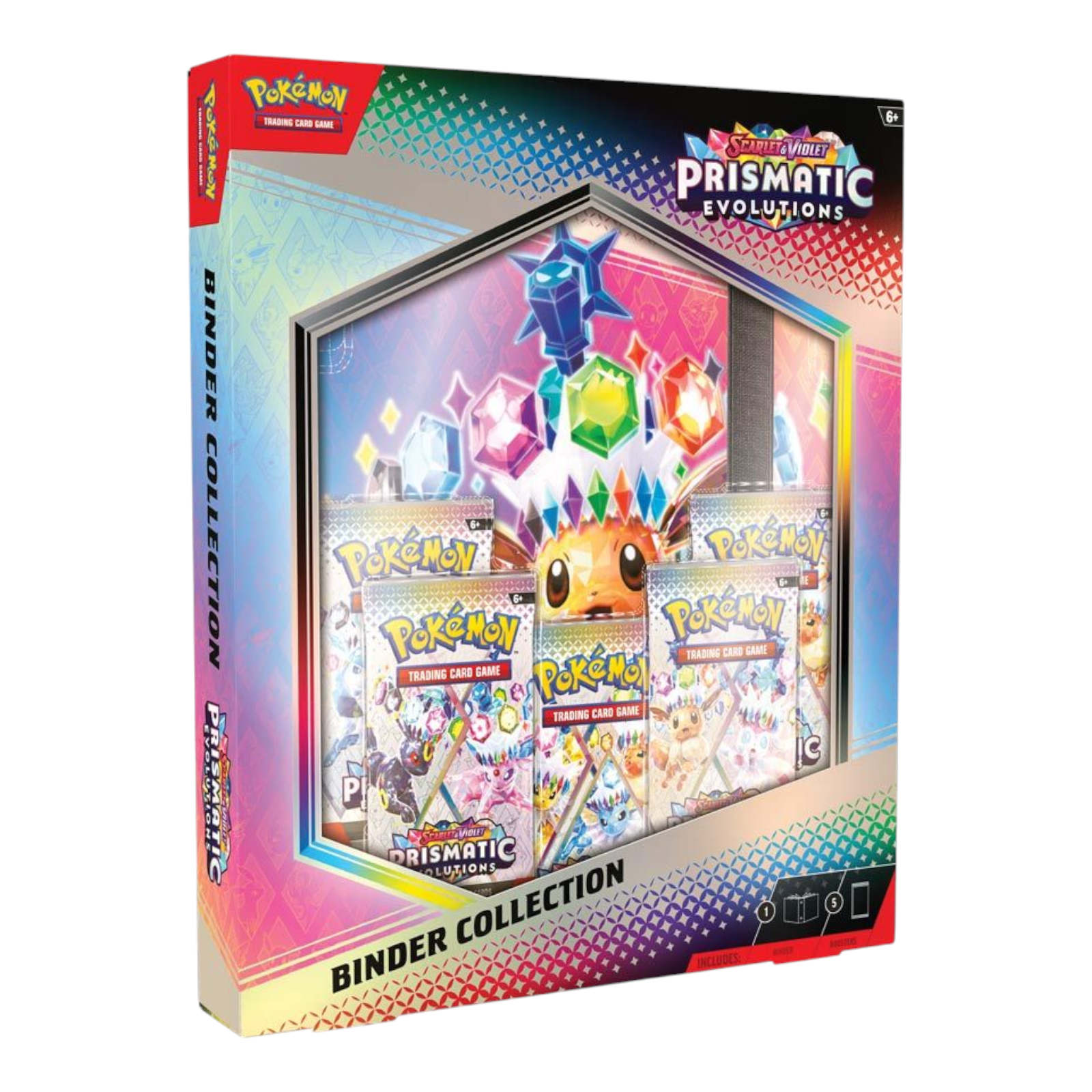 Pokémon TCG Scarlet & Violet 8.5 Prismatic Evolutions Binder Collection