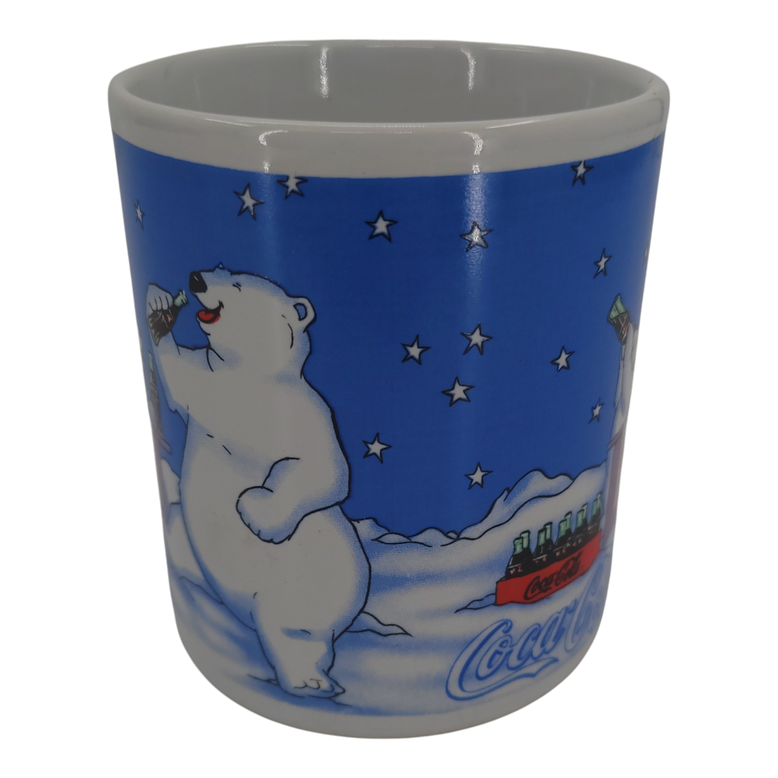 Vintage 1998 Gibson Coca Cola Polar Bear Coffee Mug Cup