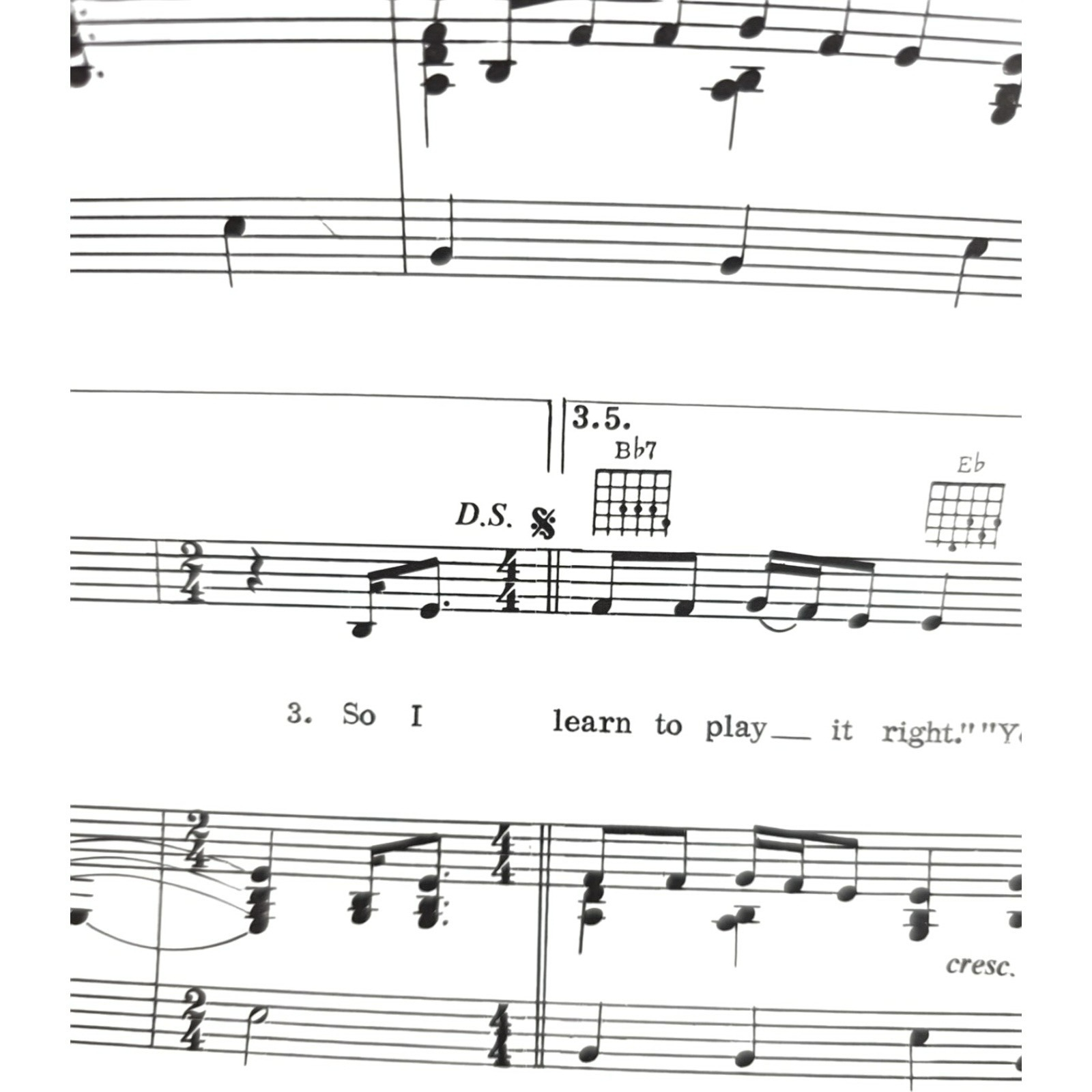 Vintage 1978 The Gambler Kenny Rogers Columbia Country Music Hits Sheet Music