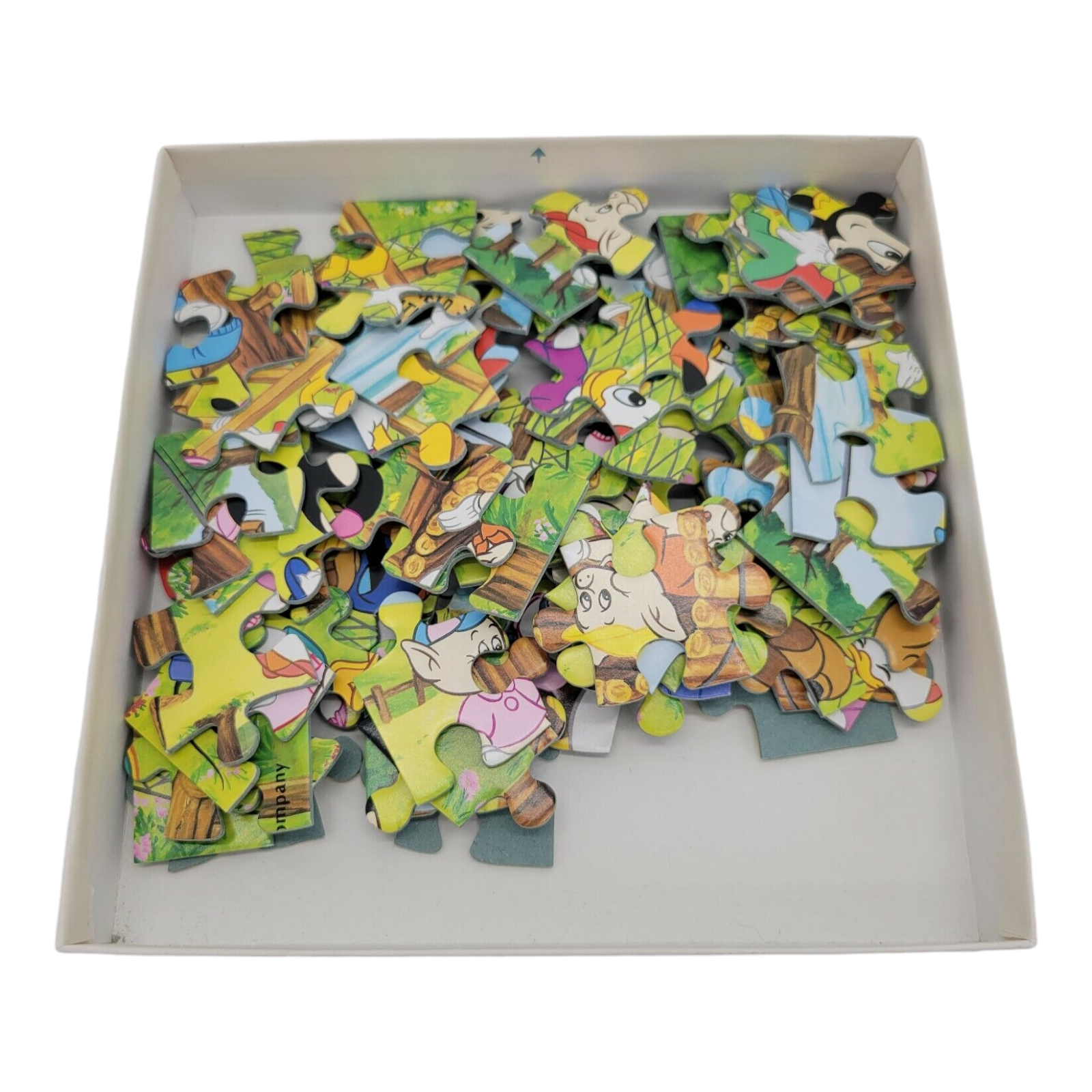 Walt Disney Mickey Mouse And Friends Thick Cardboard Pieces Jigsaw Puzzle