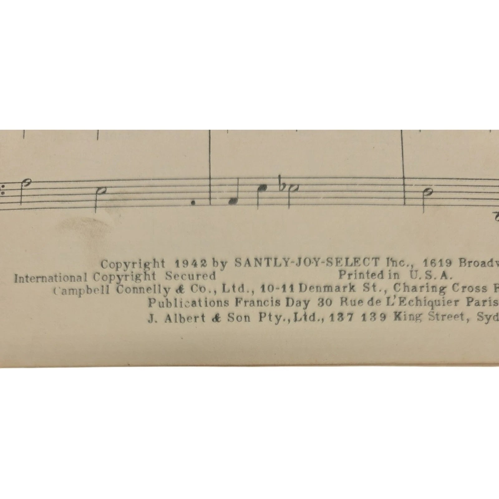 Vintage 1940s Sheet Music My Devotion by Roc Hillman and Johnny Napton
