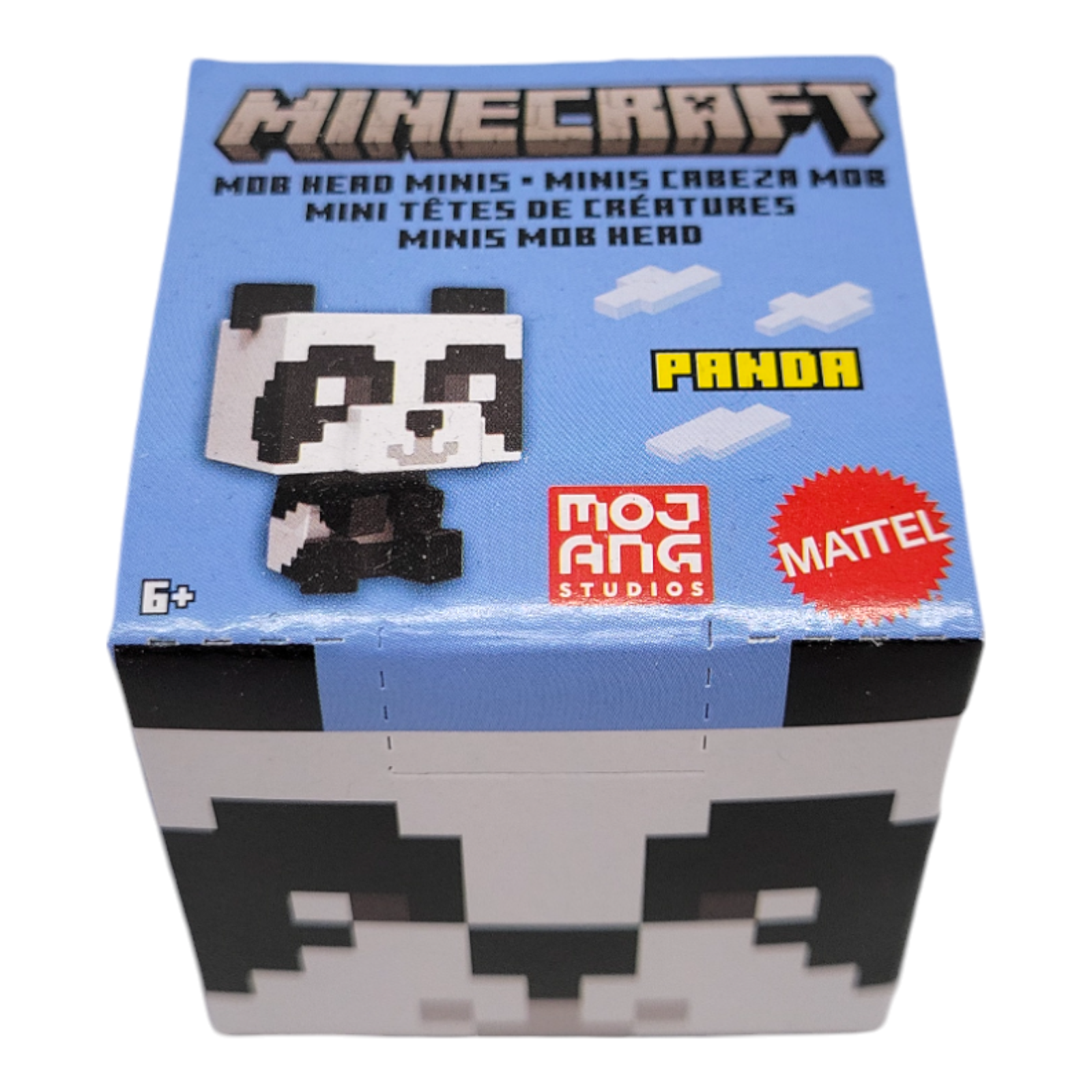 Mattel Minecraft Mob Head Minis Panda 1 Inch Mini Action Figure