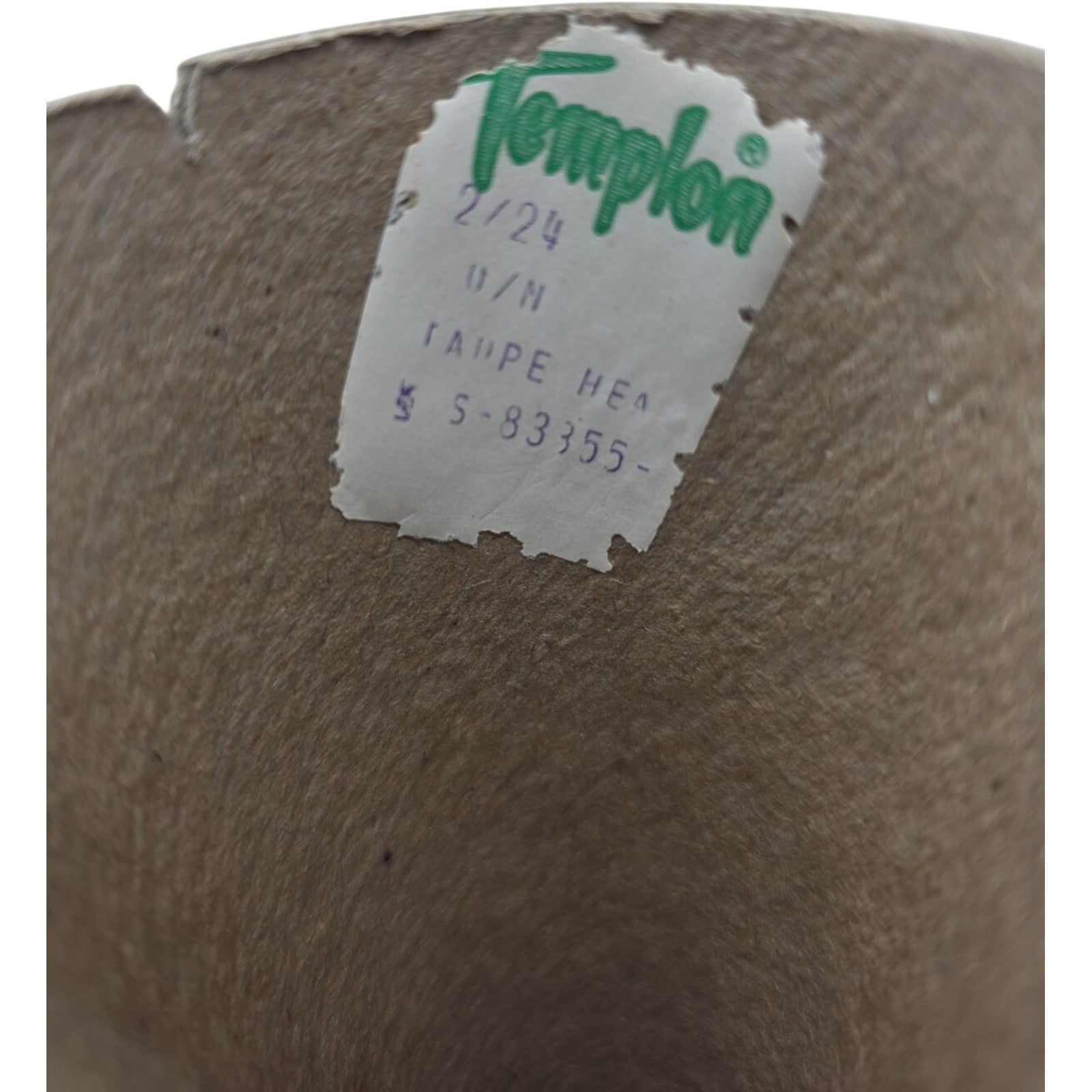 Vintage Templon 2/24 Taupe Heather S-83355 Cone Yarn Lot of 5