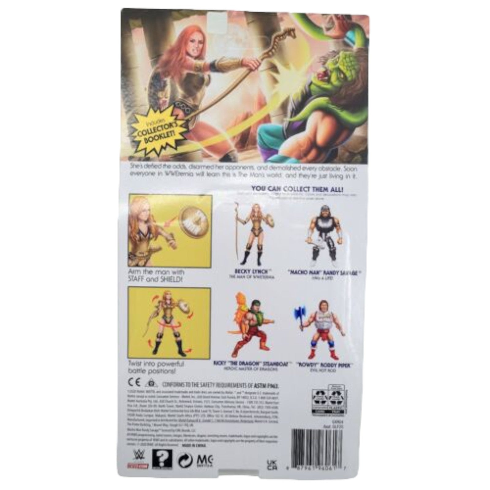 Mattel Masters of The Universe WWE Becky Lynch Power Posing Action Figure