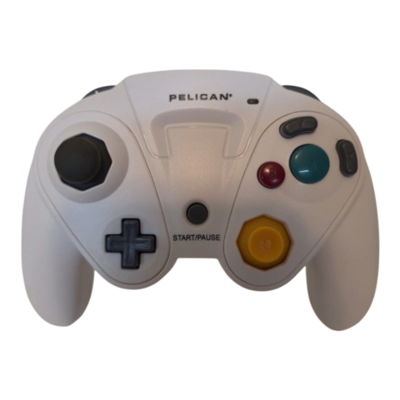 Pelican G3 Wireless Controller PL-7055 for Nintendo GameCube White Tested