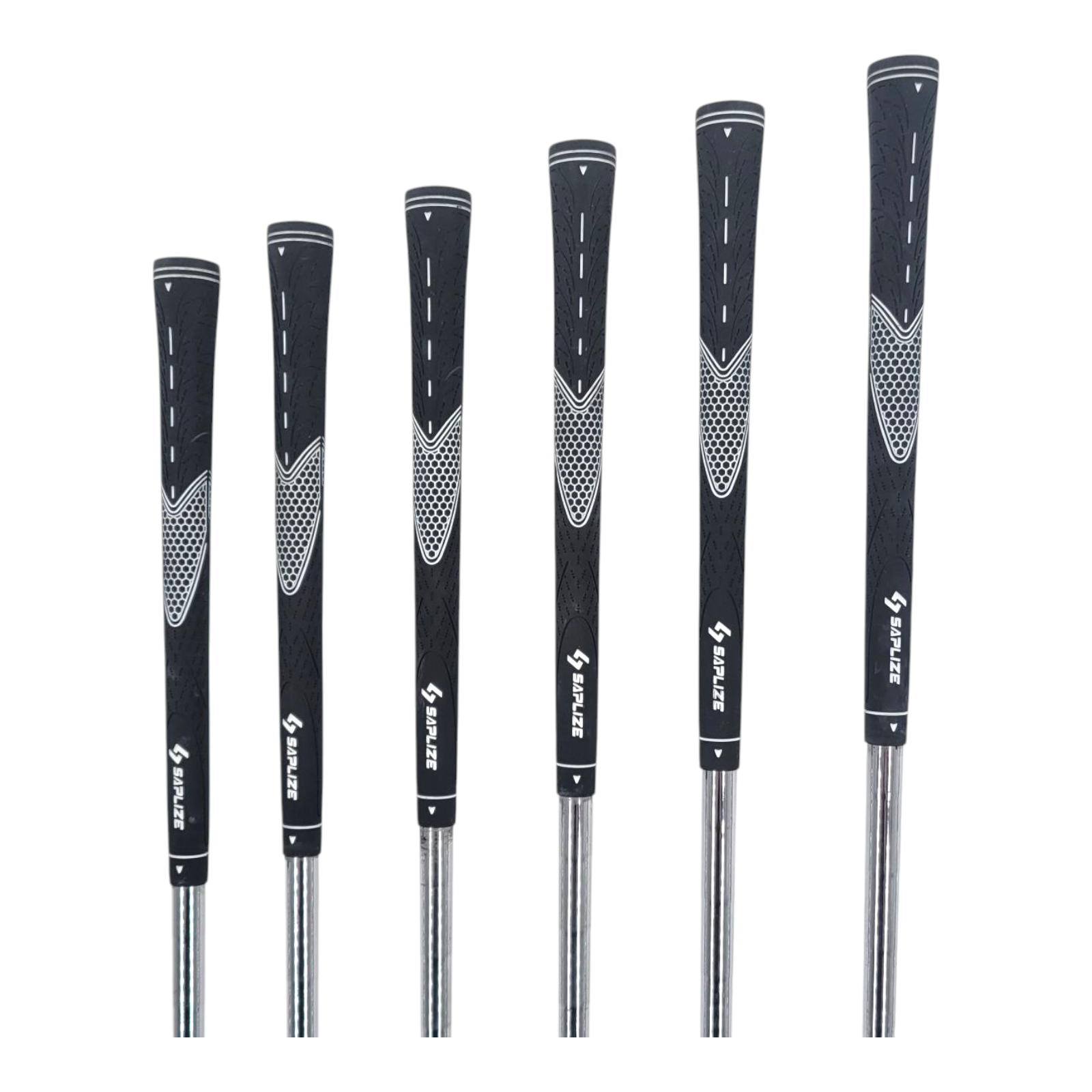 Dunlop Power Flange Iron Set 3-8 Mens RH Steel Shaft Saplize Grips Golf Clubs