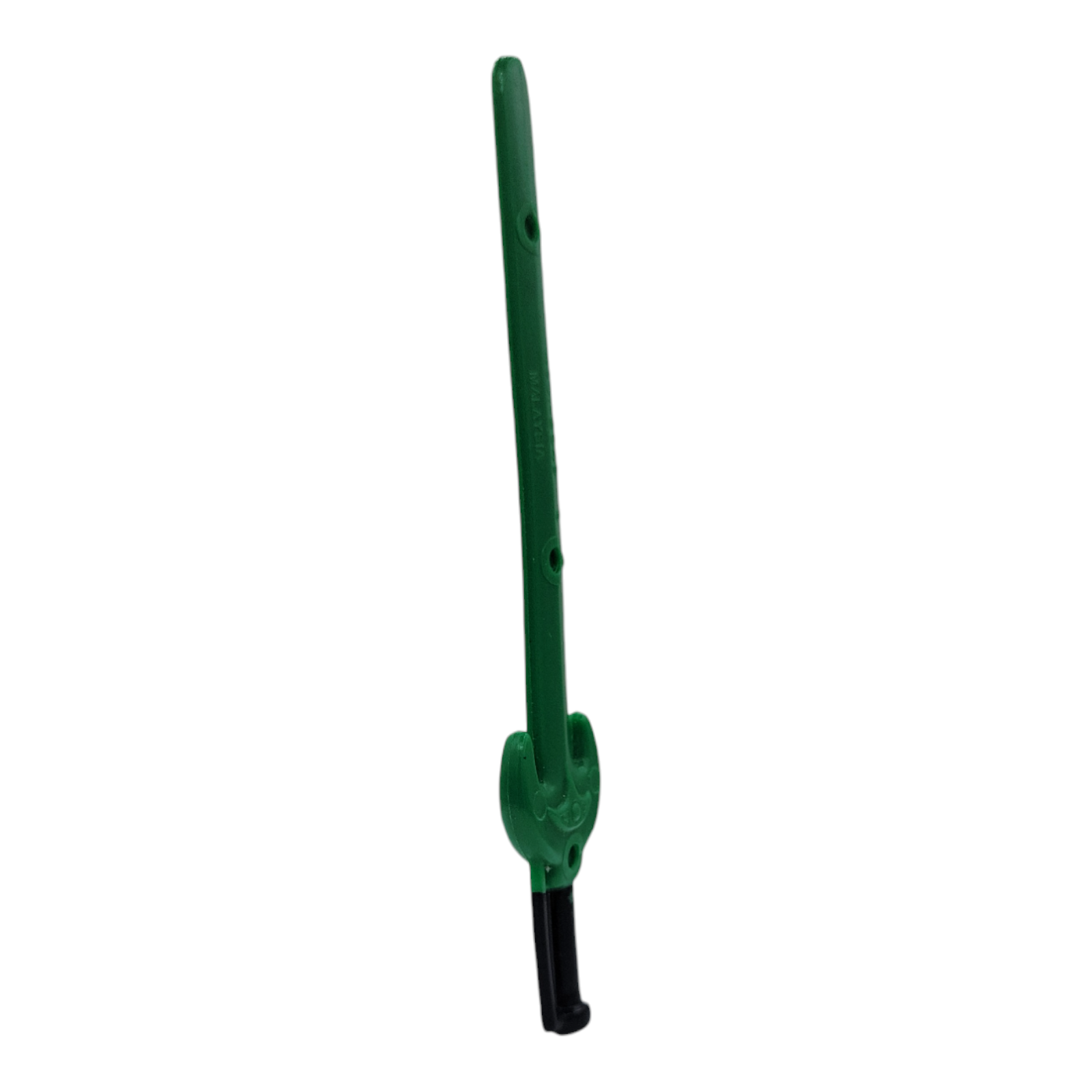 Vtg MOTU Tri Klops Sword Malaysia Triklops Clops Green Weapon Accessory Part