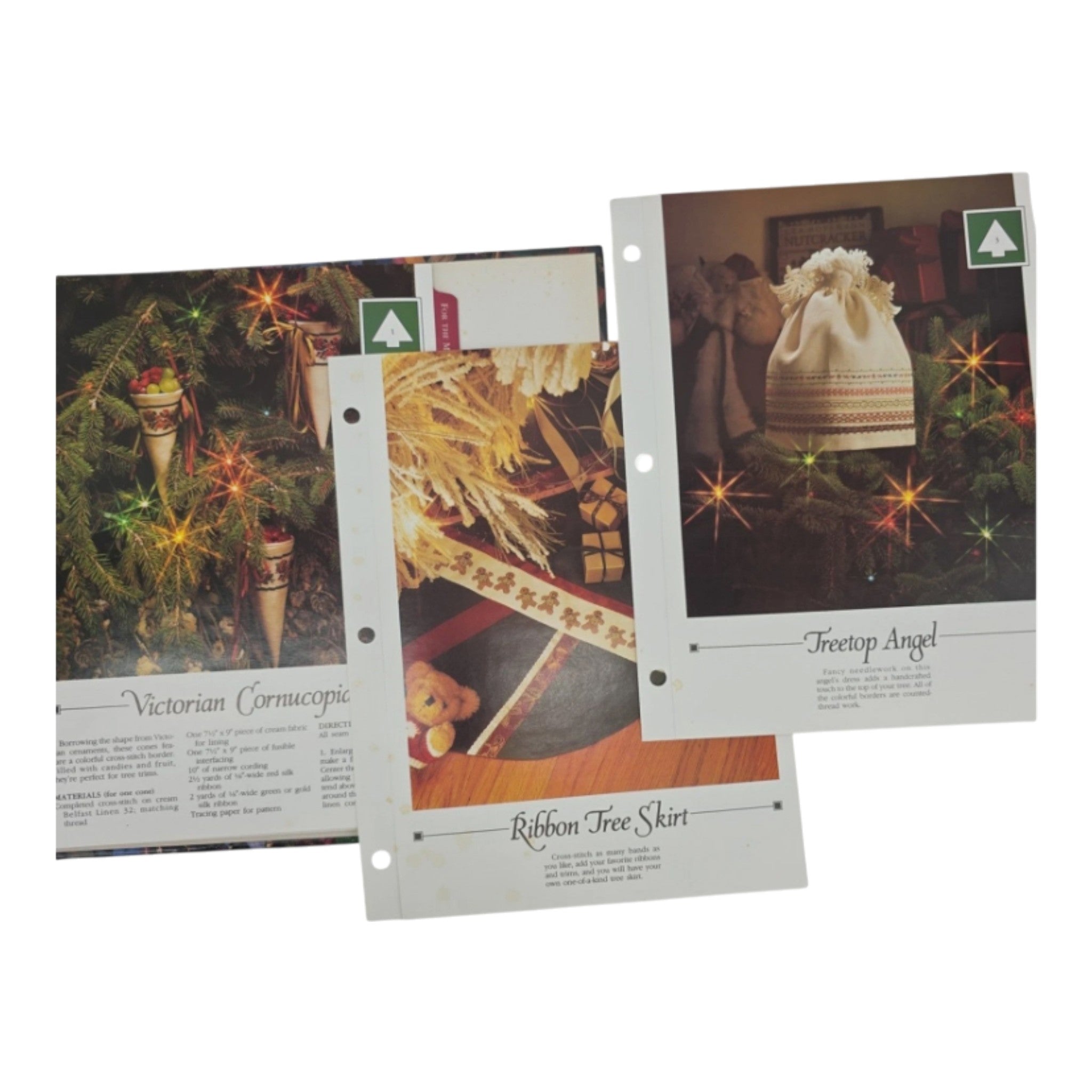 The Vanessa-Ann Collection Christmas in Cross-Stitch Binder by Oxmoor House