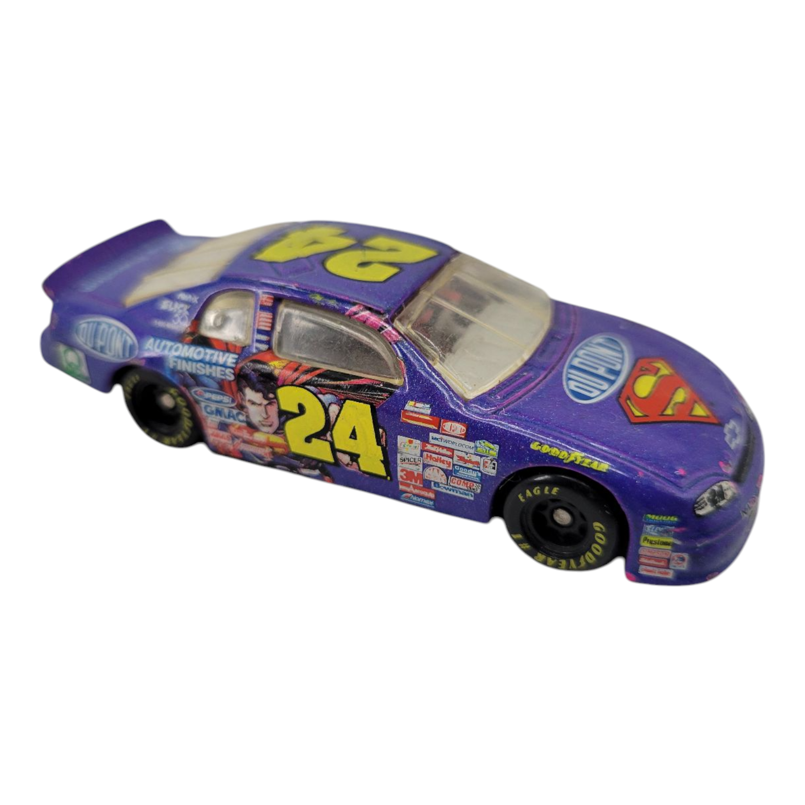 Hasbro Jeff Gordon #24 DuPont Superman Monte Carlo 1:64 Diecast NASCAR Car 1999