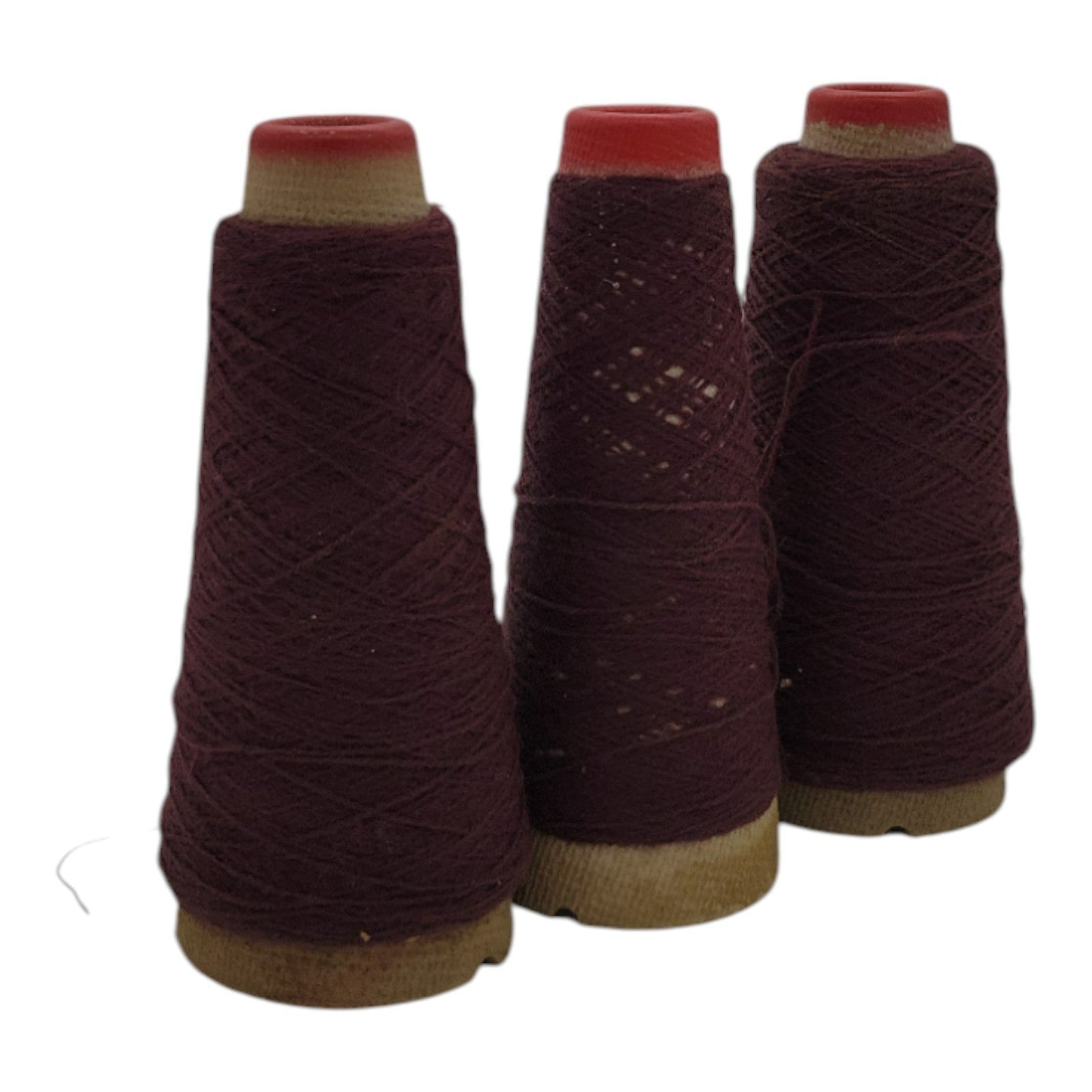 Vintage J P Stevens Stanley Plant 2/29 Blend 23 Yarn cone Acrylic Lot of 3
