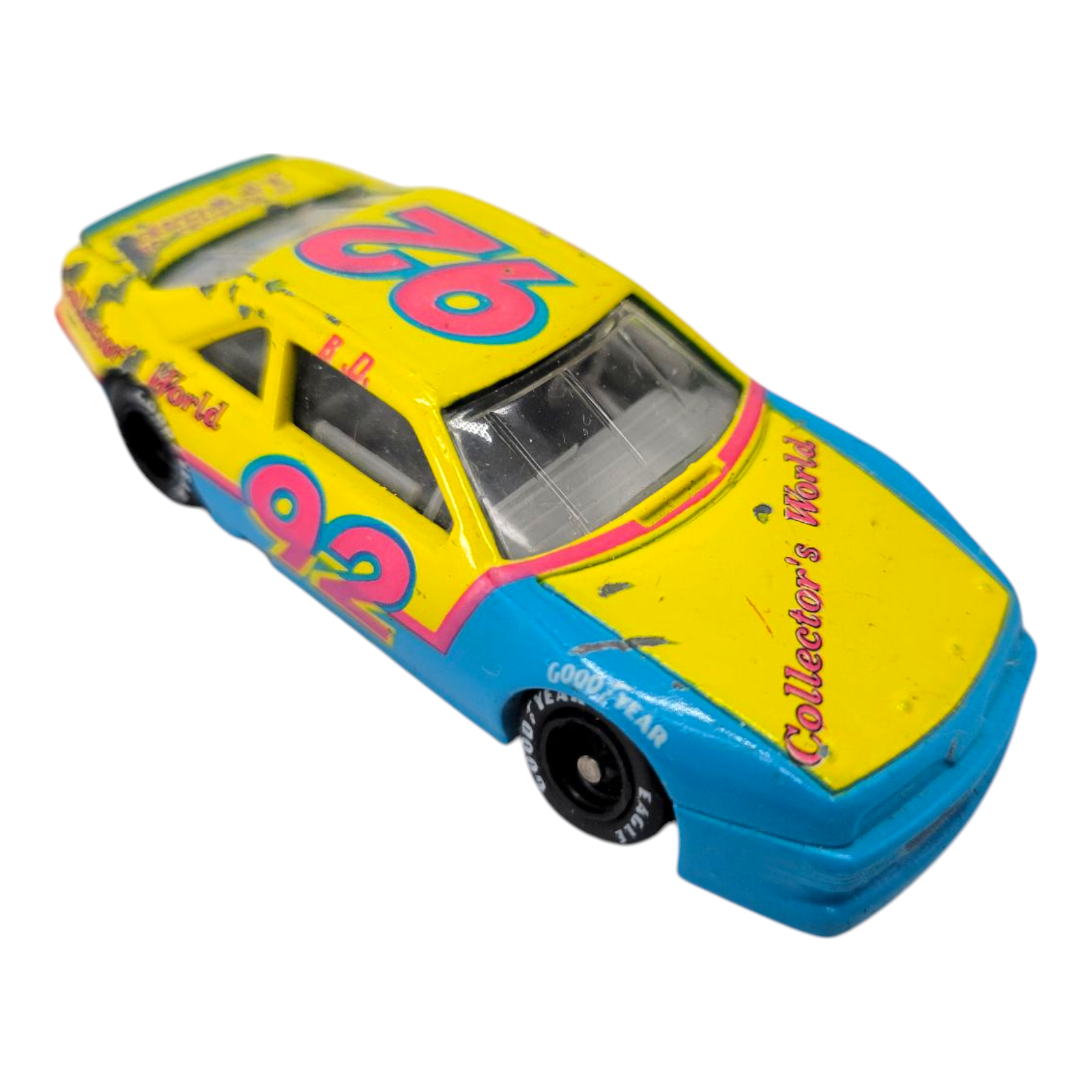 Revell NASCAR Collectors World #92 Yellow Blue B.D. McClure Memoriam Car