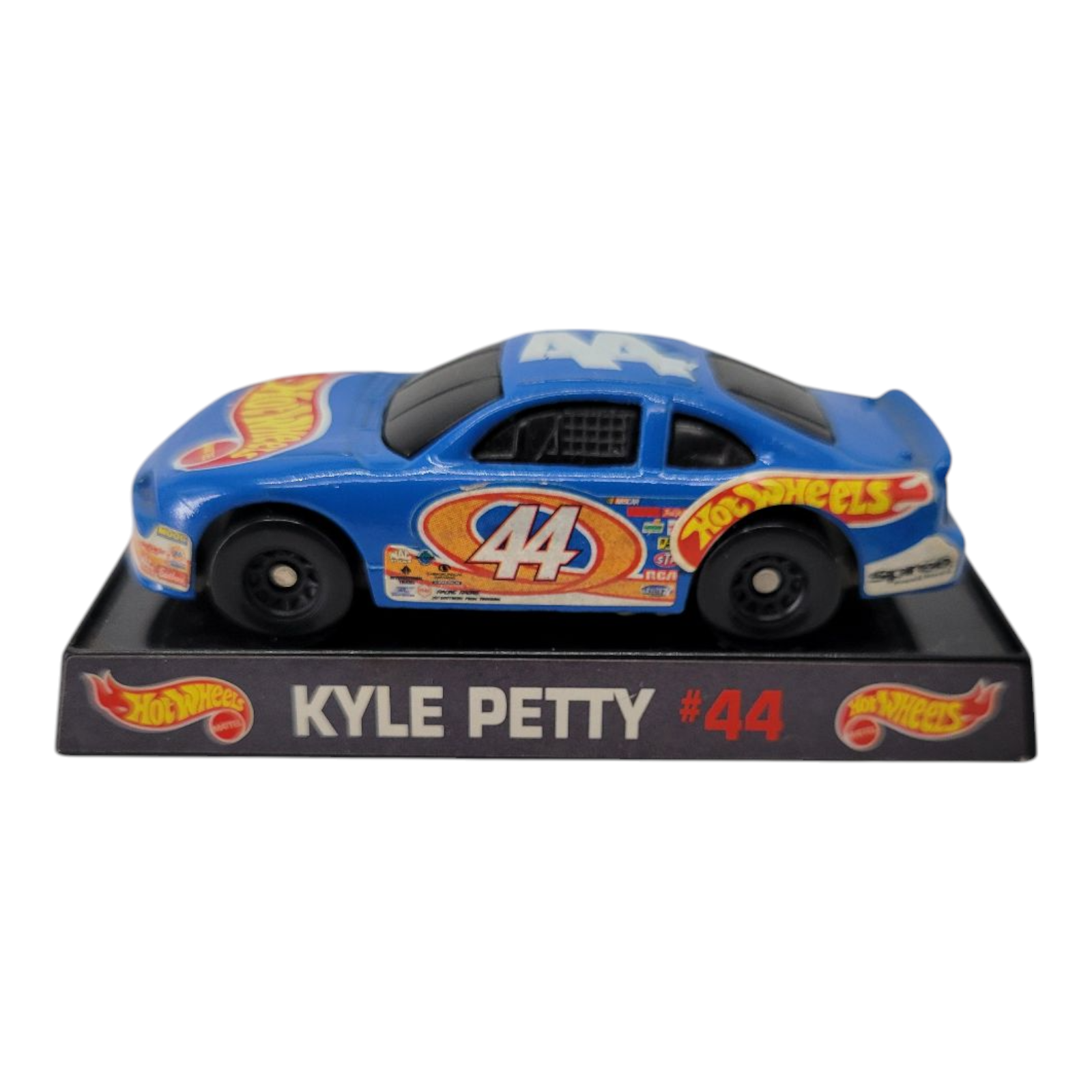 Hot Wheels Kyle Petty #44 Blue NASCAR Diecast Car McDonalds Promo 1998